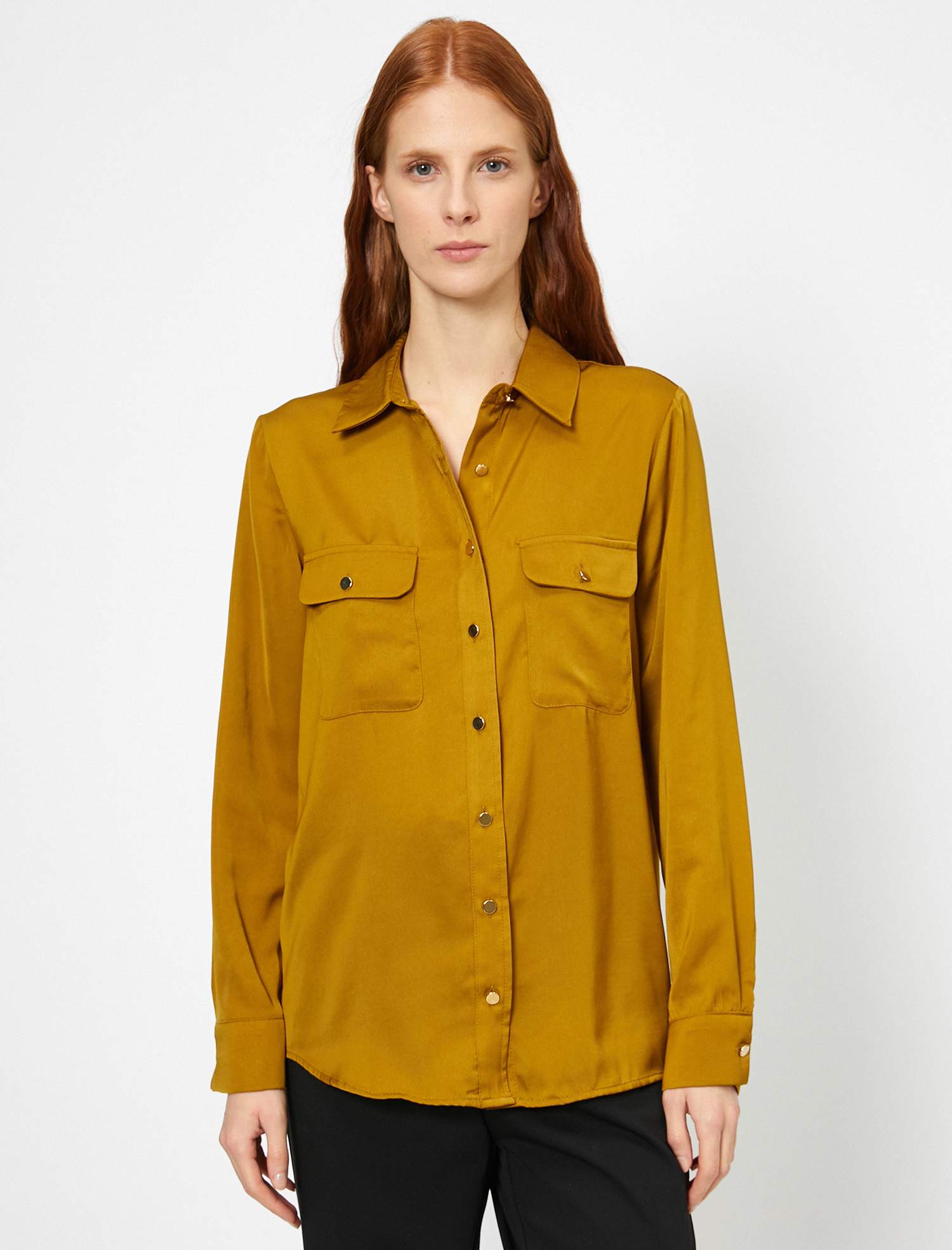   Cep Detaylı Gömlek