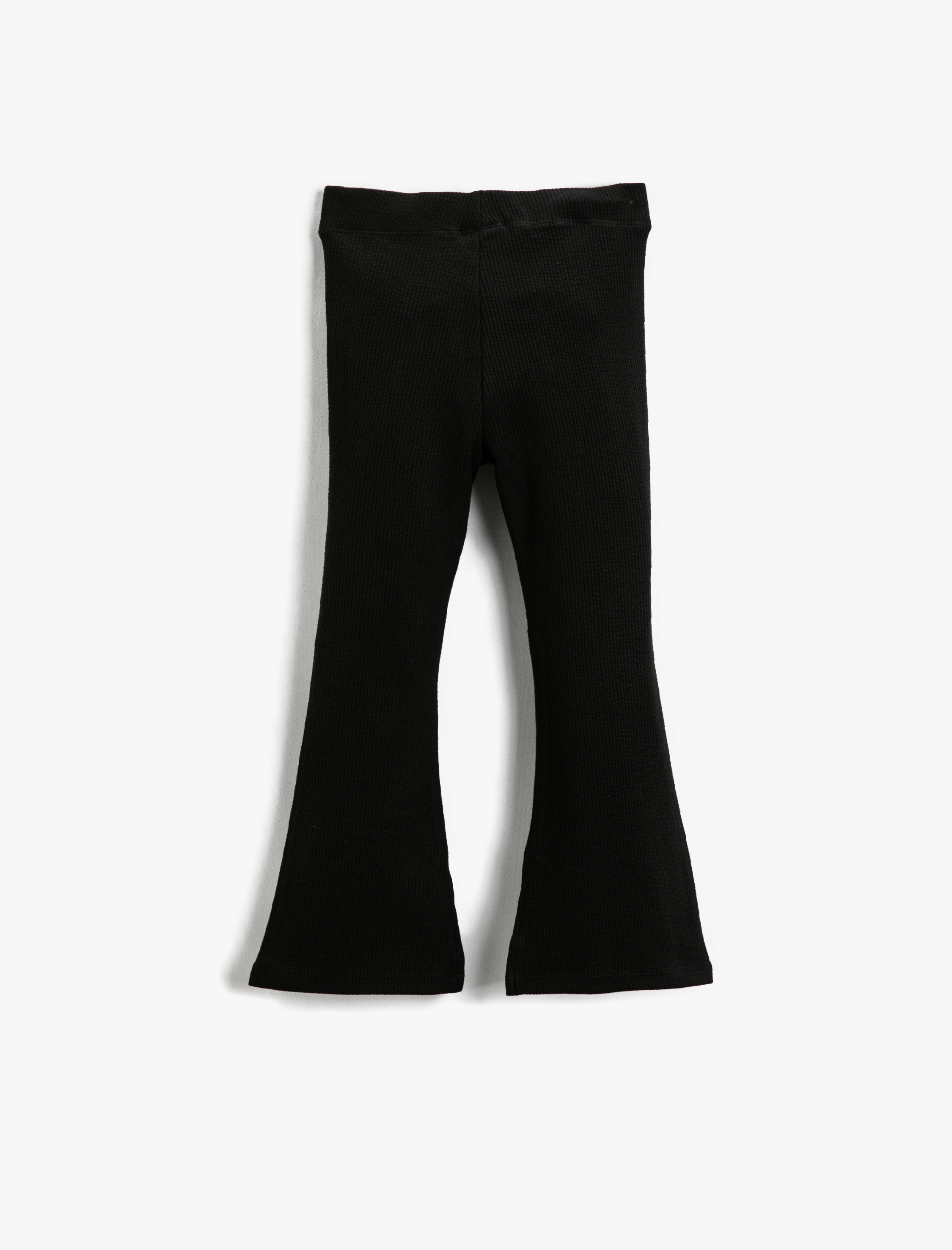  Kız Çocuk İspanyol Paça Pantolon Paçası Yırtmaç Detaylı