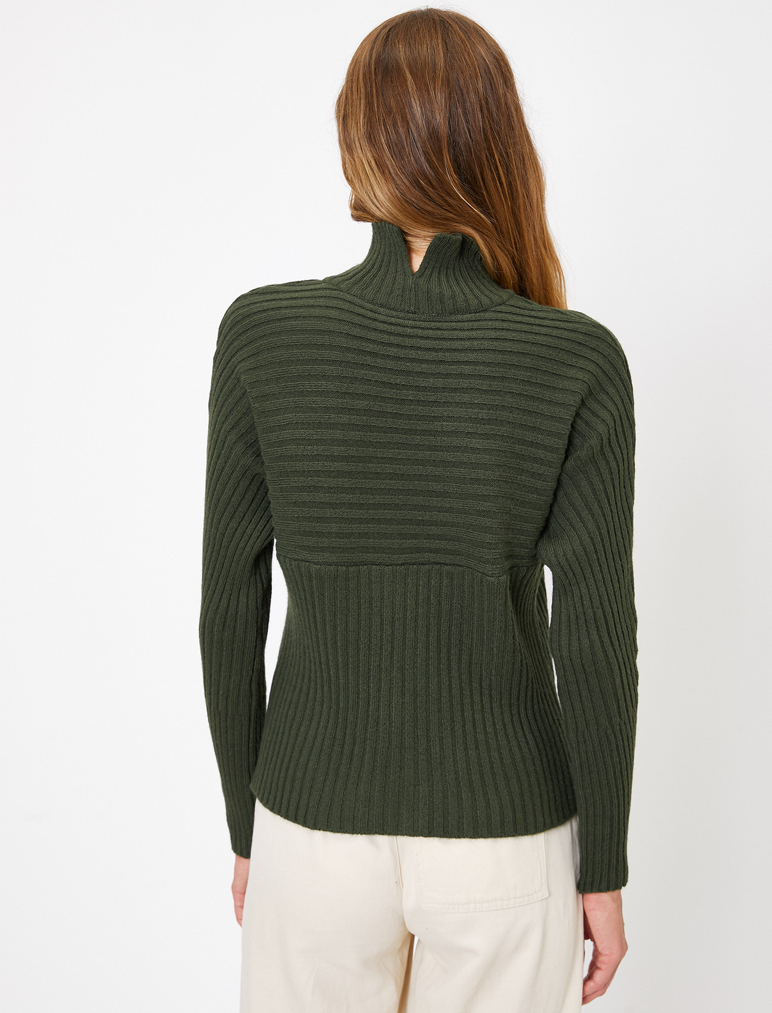   Boğazlı Triko Kazak