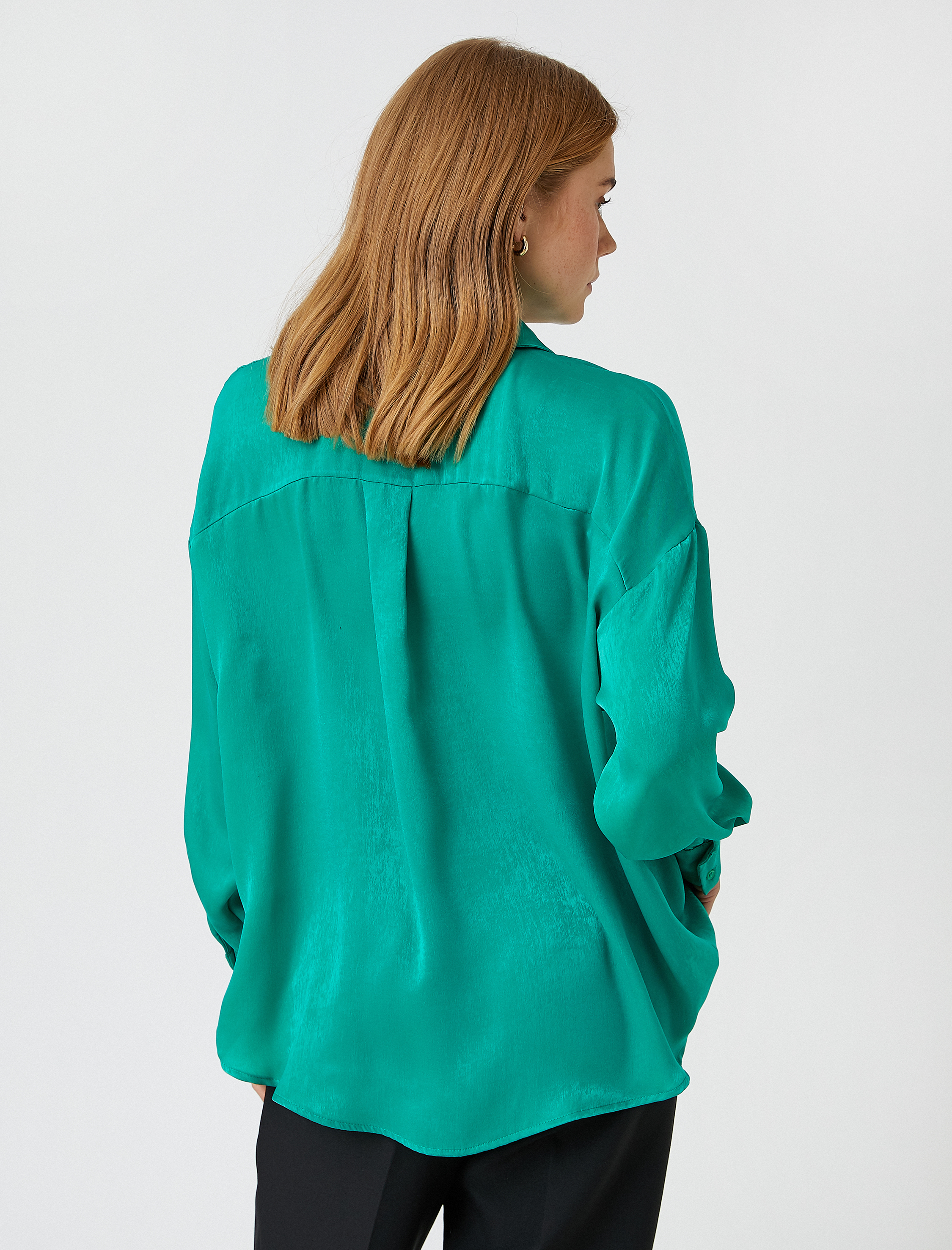   Basic Gömlek Uzun Kollu