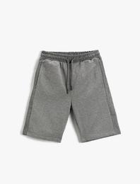 Basic Şort Beli Bağcıklı