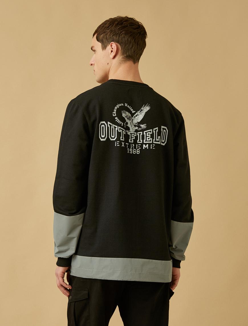   Baskılı Sweatshirt