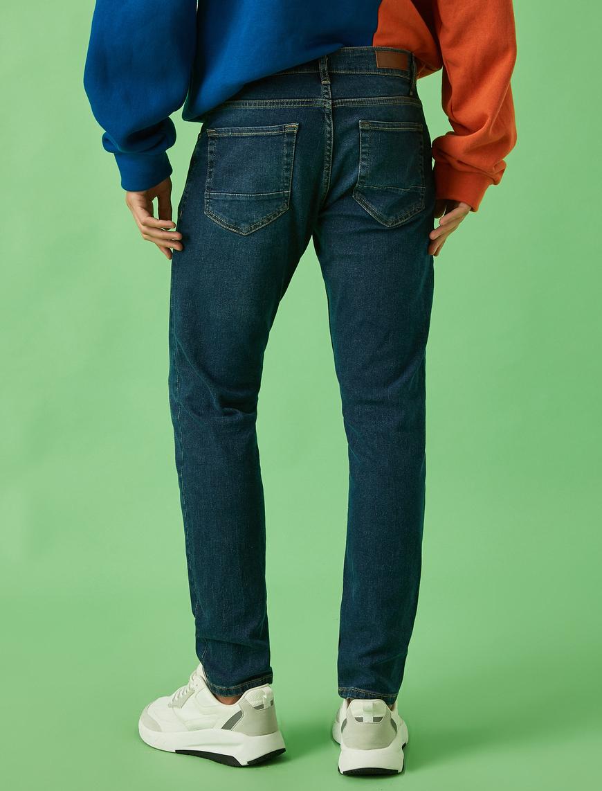   Skinny Fit Kot Pantolon - Michael Jean