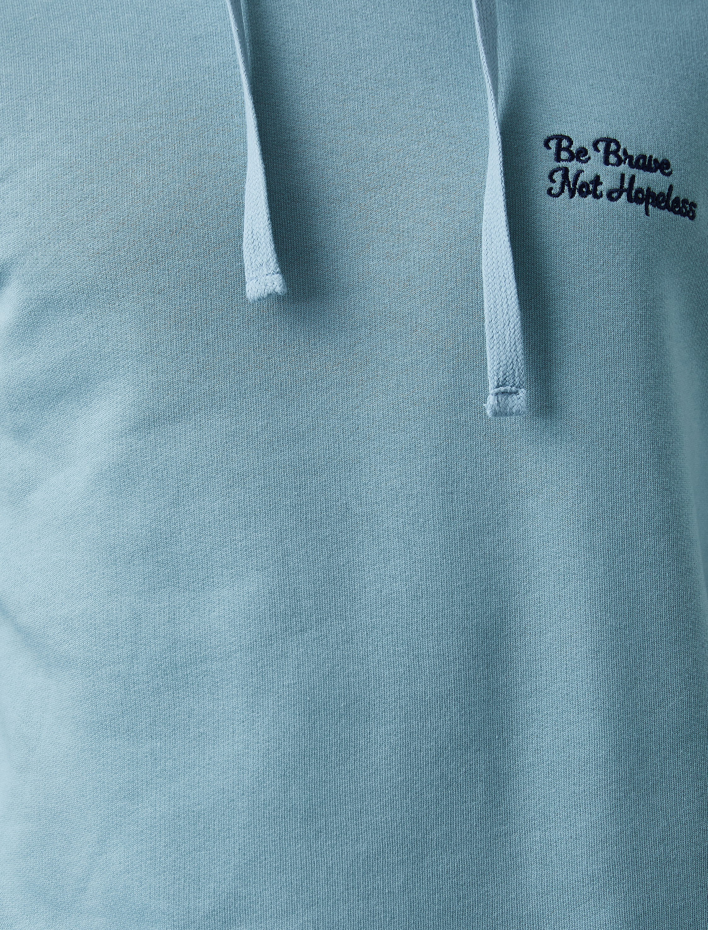   Yazılı Nakışlı Sweatshirt Pamuklu