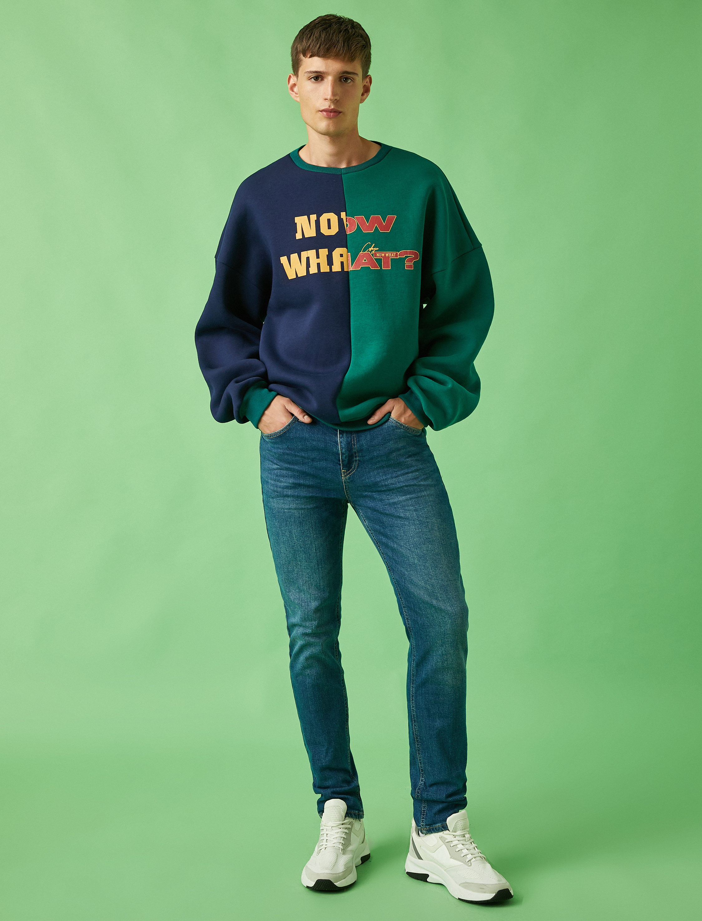  Slim Fit Kot Pantolon - Brad Jean