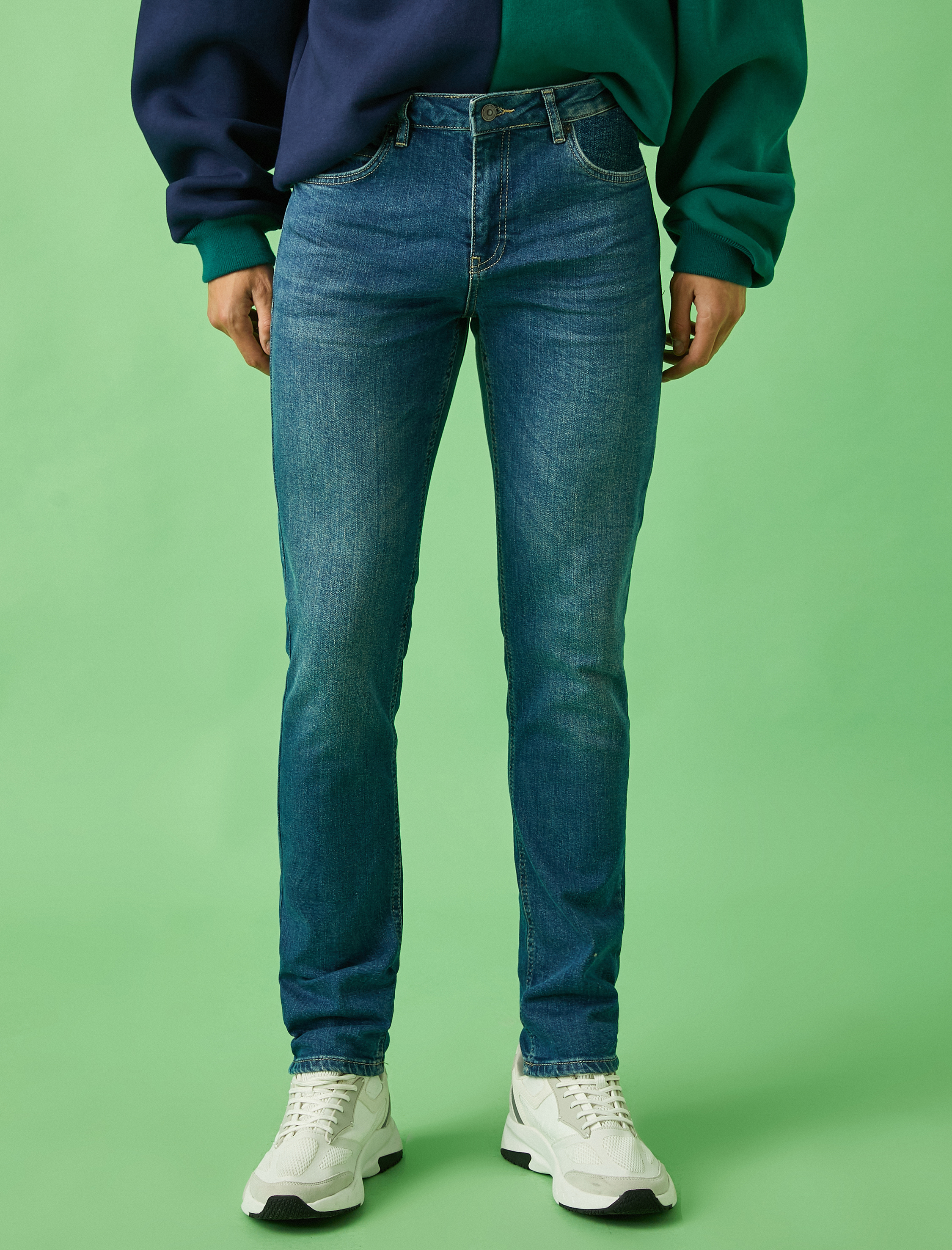   Slim Fit Kot Pantolon - Brad Jean