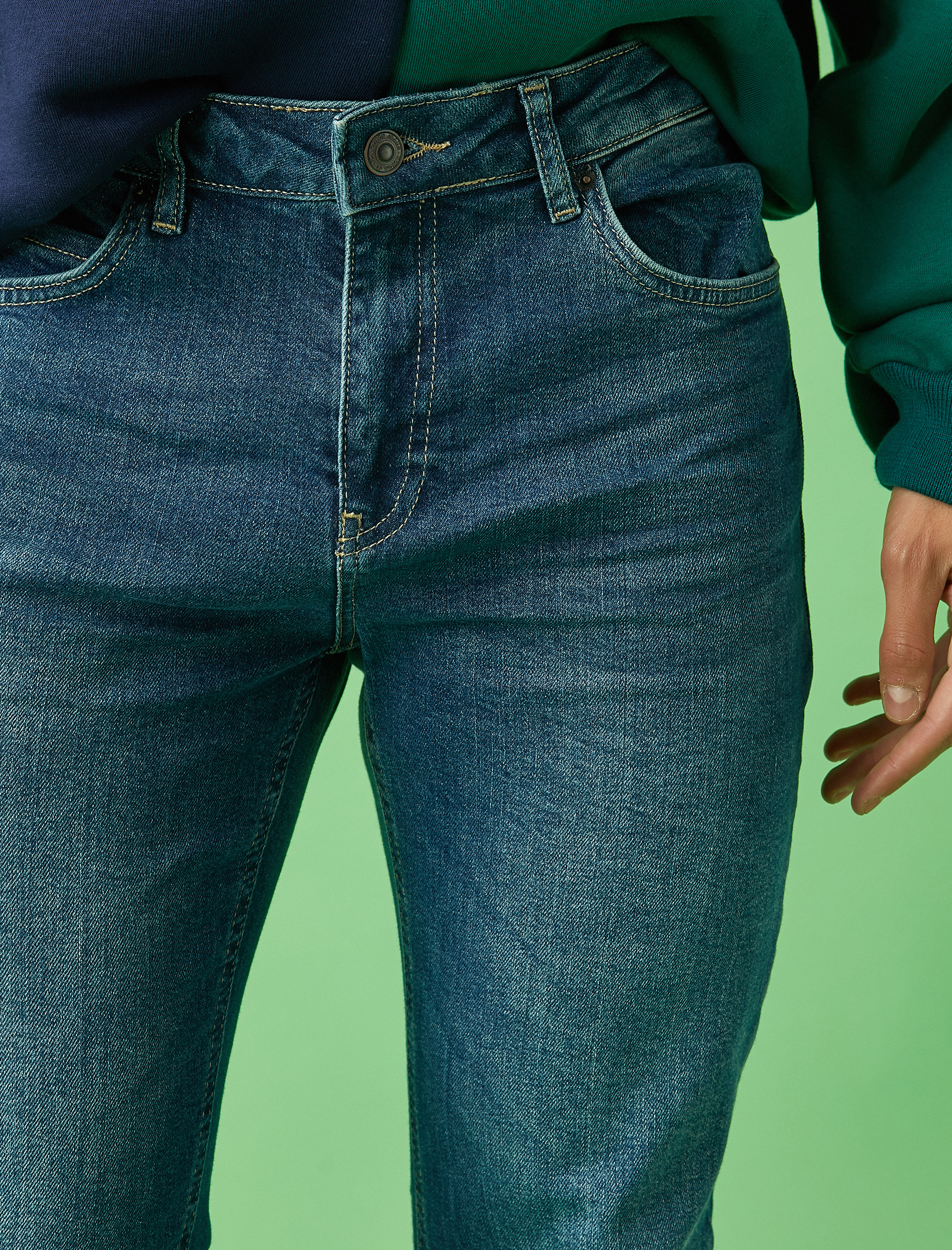   Slim Fit Kot Pantolon - Brad Jean