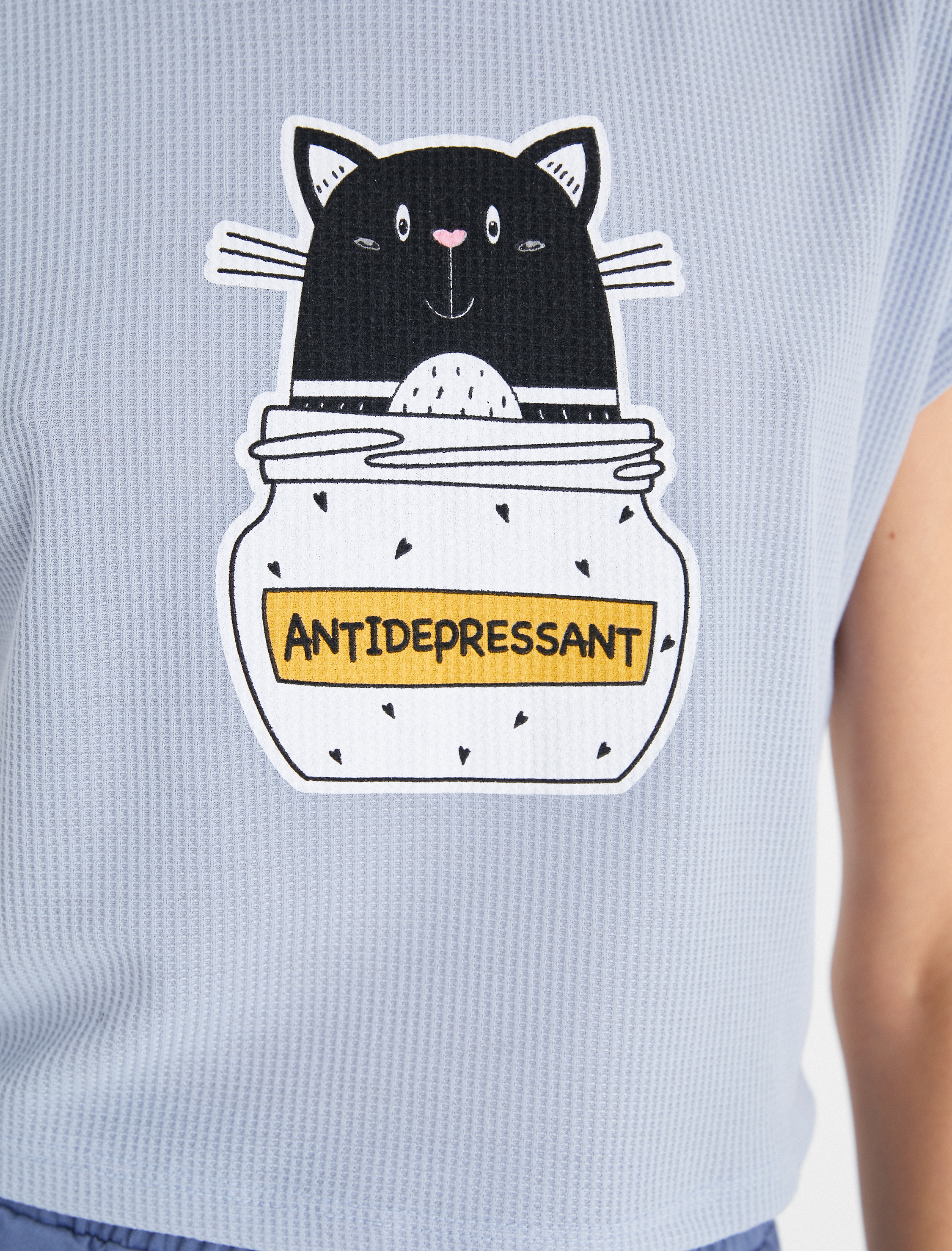   Kısa Kollu Baskılı Tişört