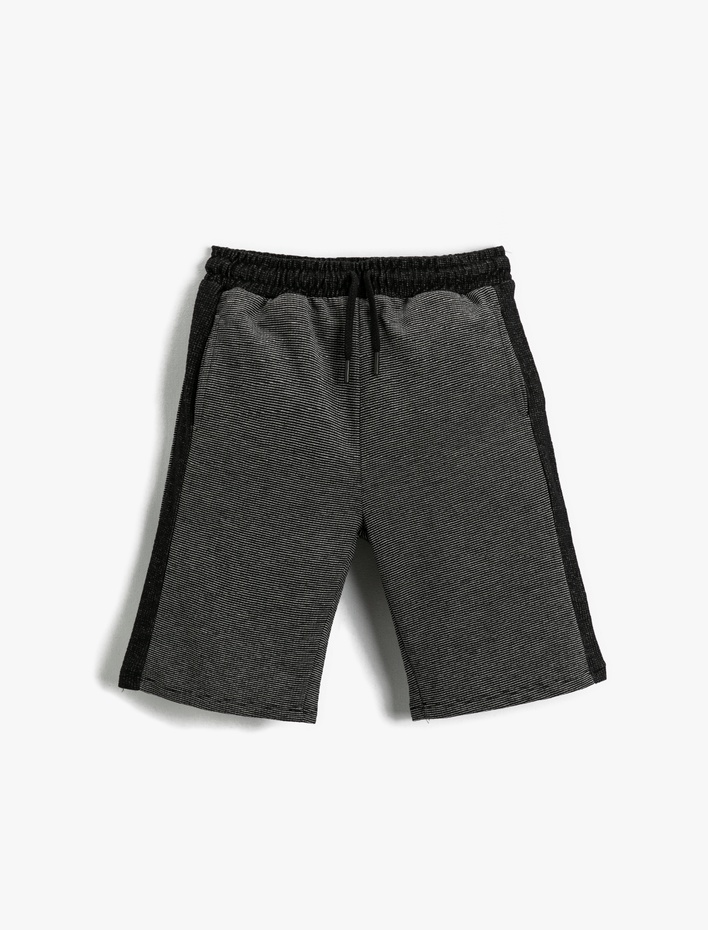 Erkek Çocuk Basic Şort Beli Bağcıklı