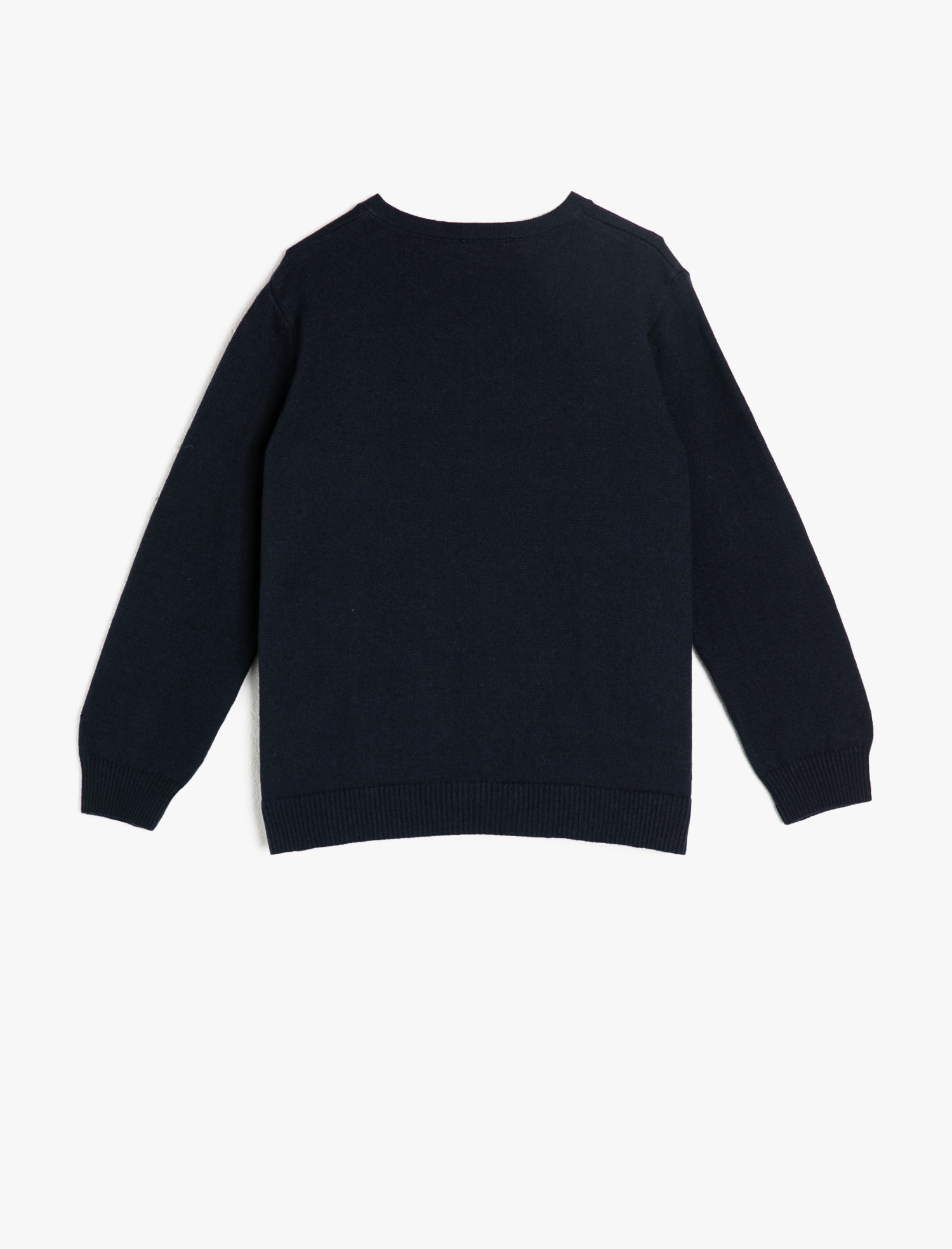  Erkek Çocuk V Yaka Triko Kazak