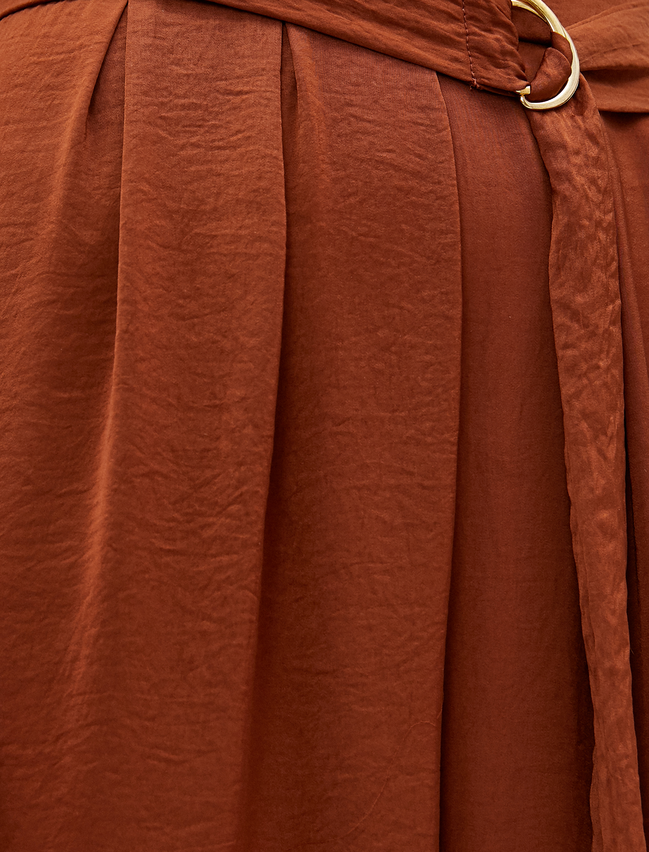   Geniş Paça Pantolon Kemerli