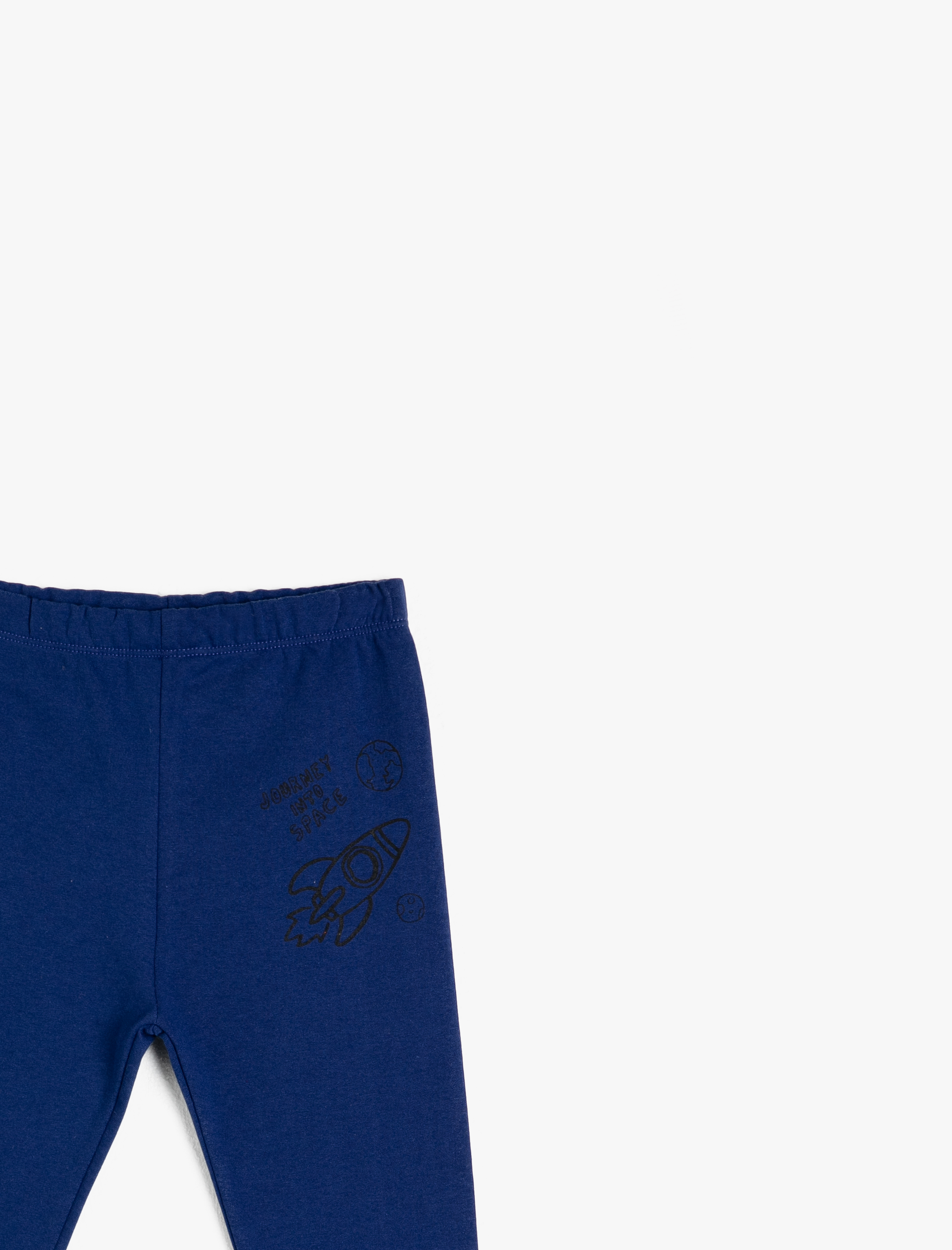 Erkek Bebek Pamuklu Baskılı Eşofman Altı