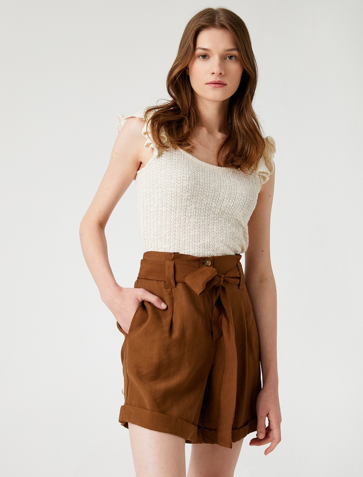  Fırfırlı Atlet Pamuklu