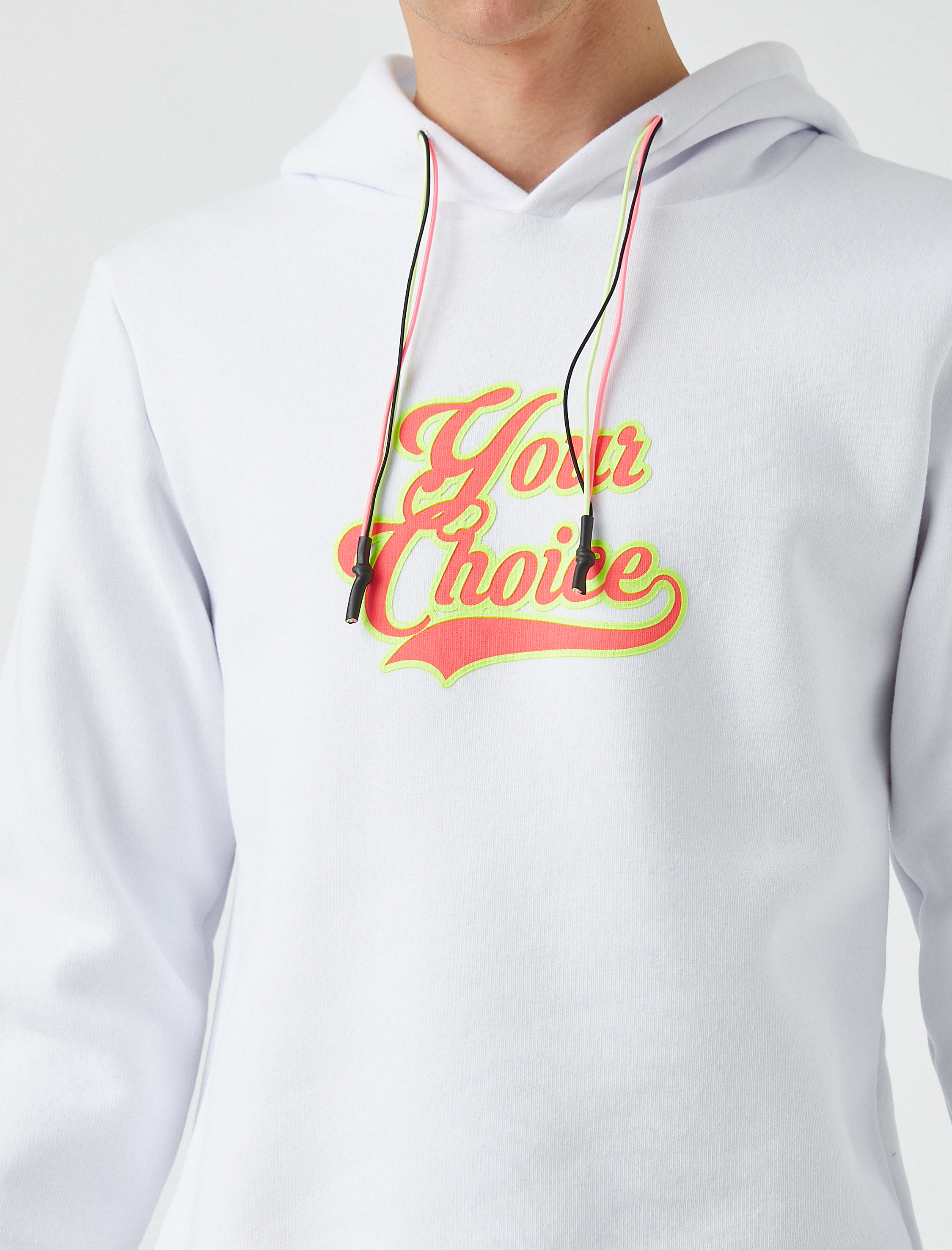   Baskılı Kapüşonlu Sweatshirt