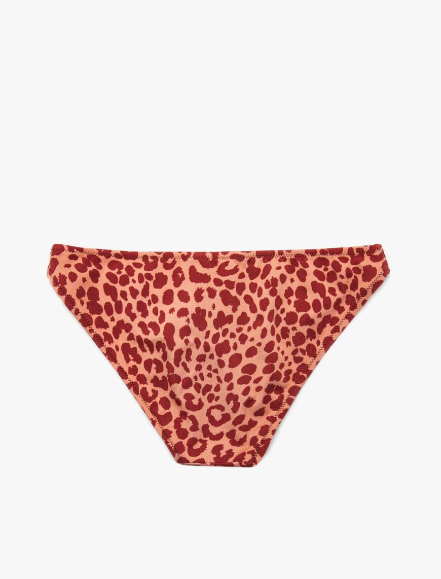   Leopar Desenli Bikini Altı