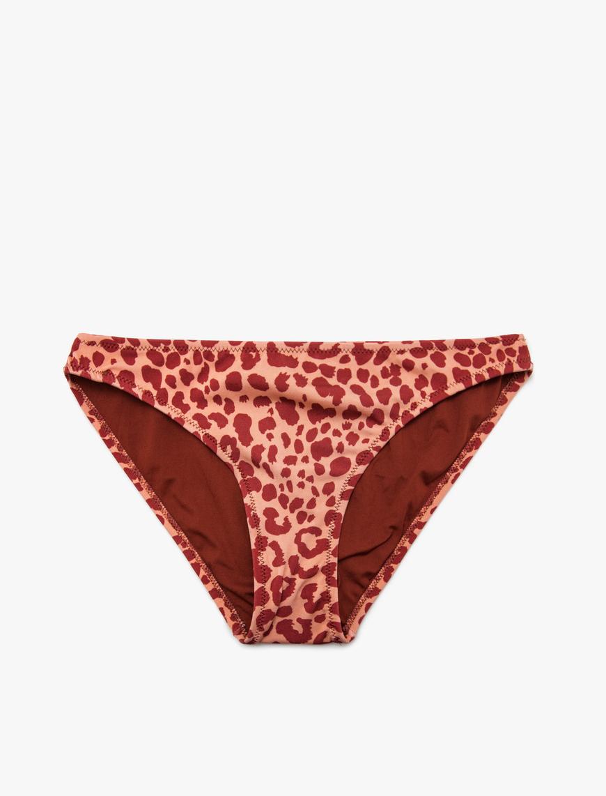  Leopar Desenli Bikini Altı