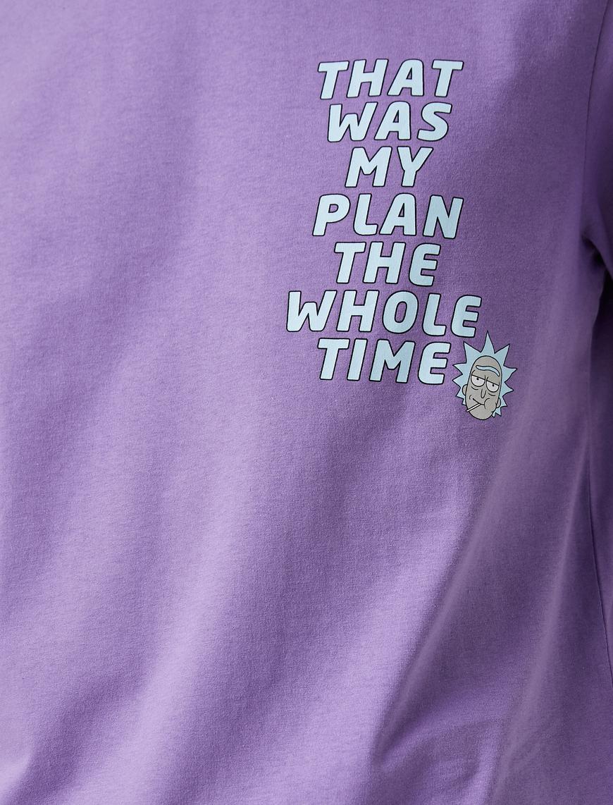   Rick and Morty Tişört Lisanslı Baskılı