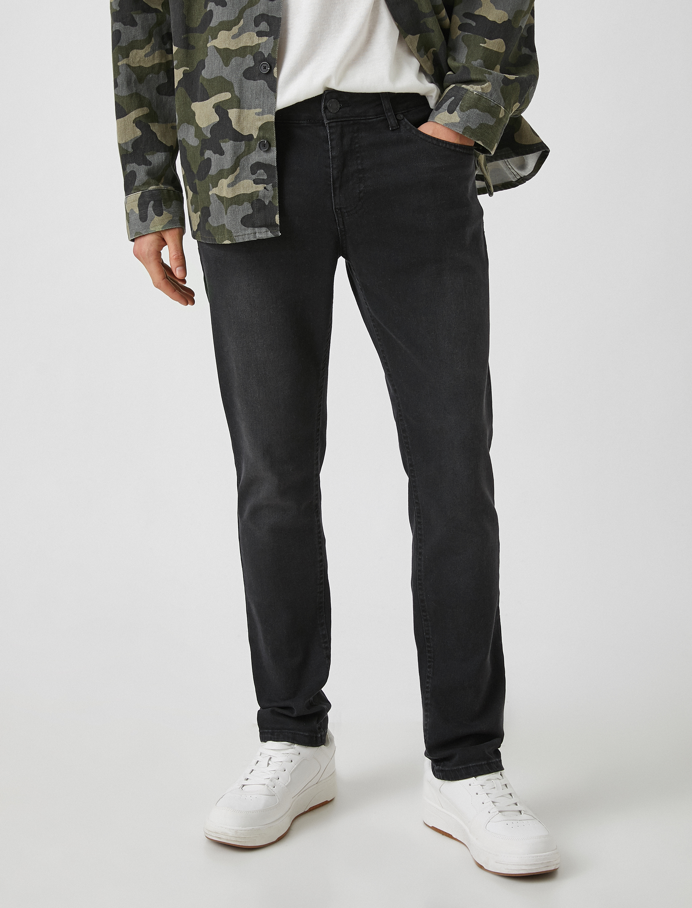   Skinny Fit Kot Pantolon - Michael Jean