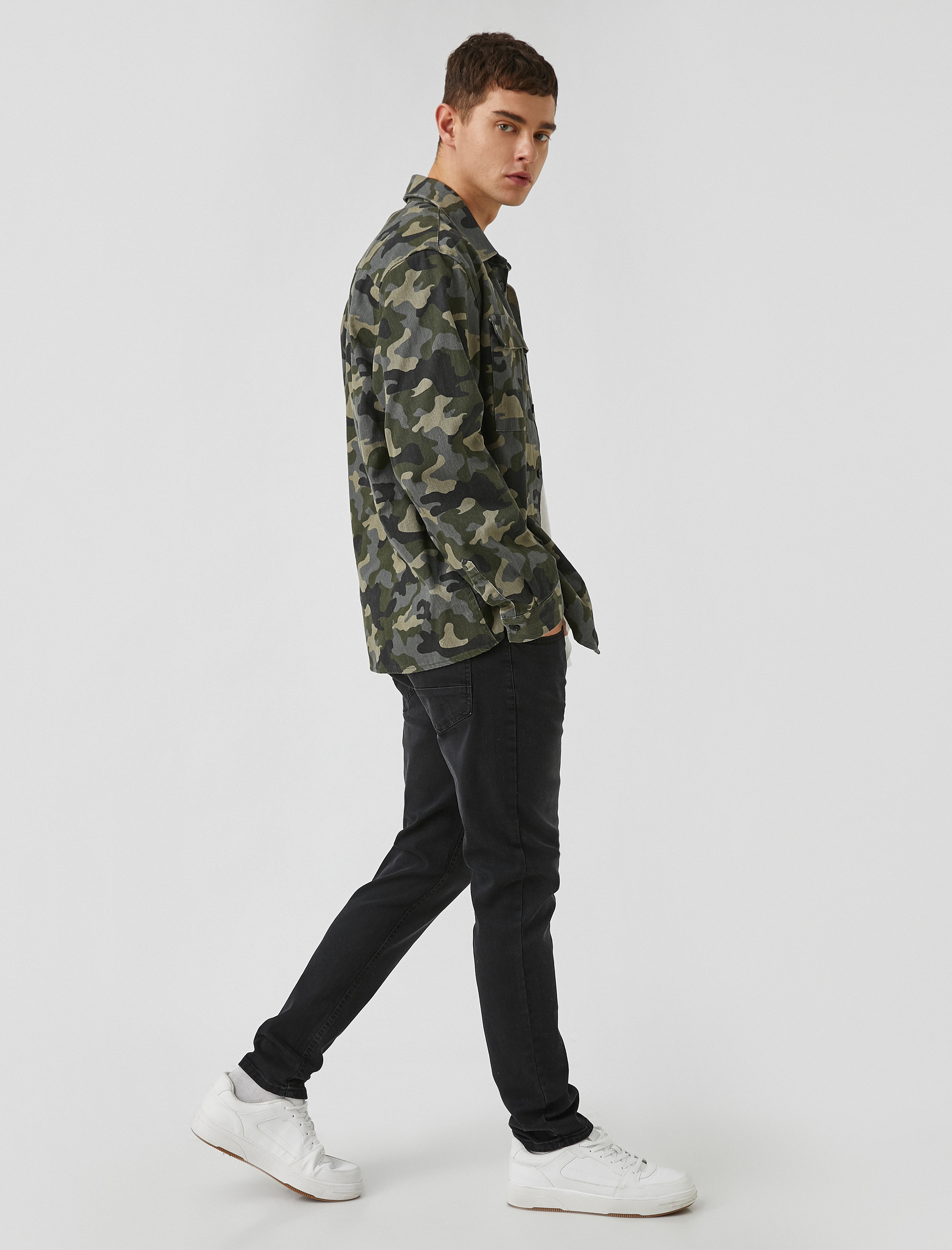   Skinny Fit Kot Pantolon - Michael Jean