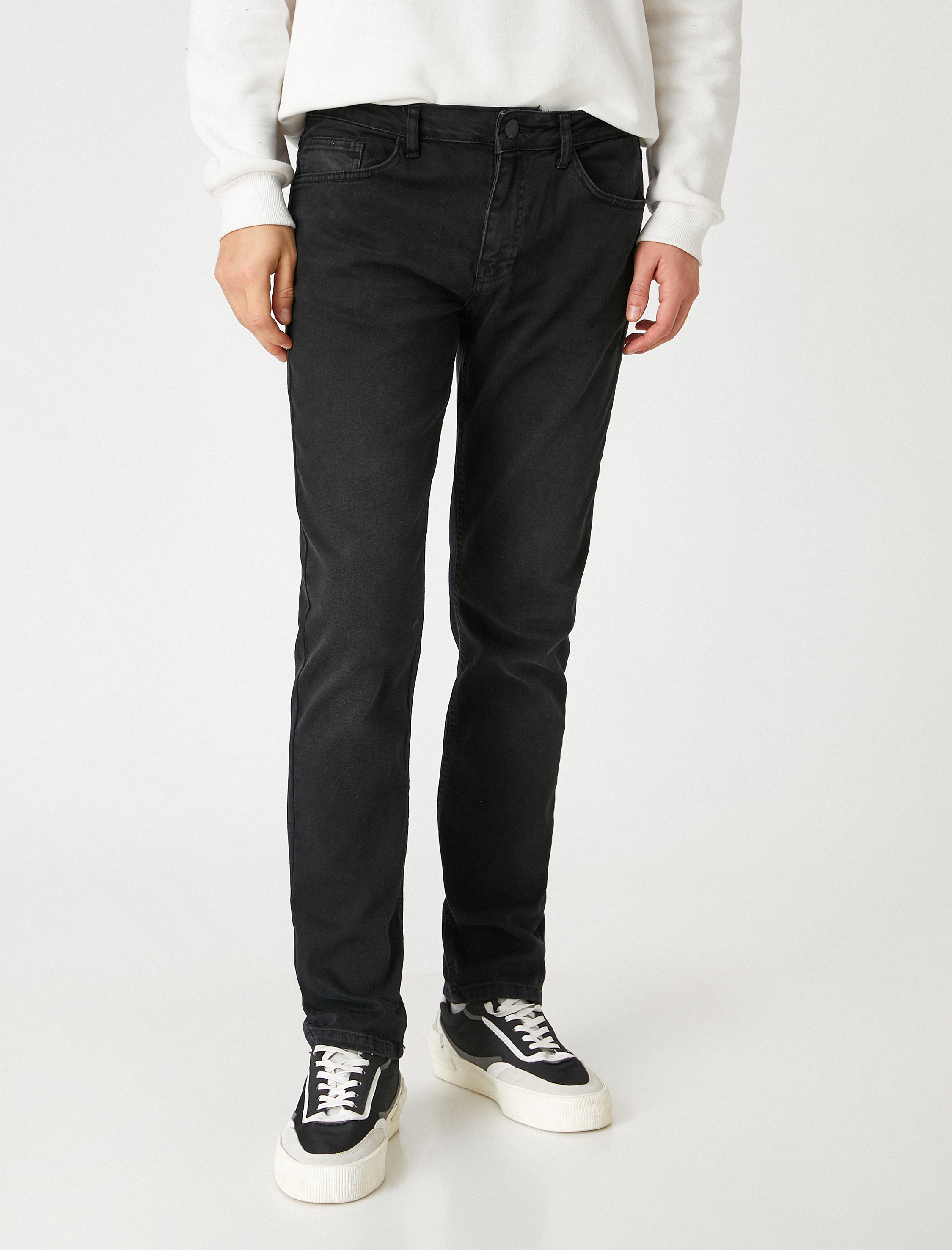 Slim Fit Kot Pantolon - Brad Jean