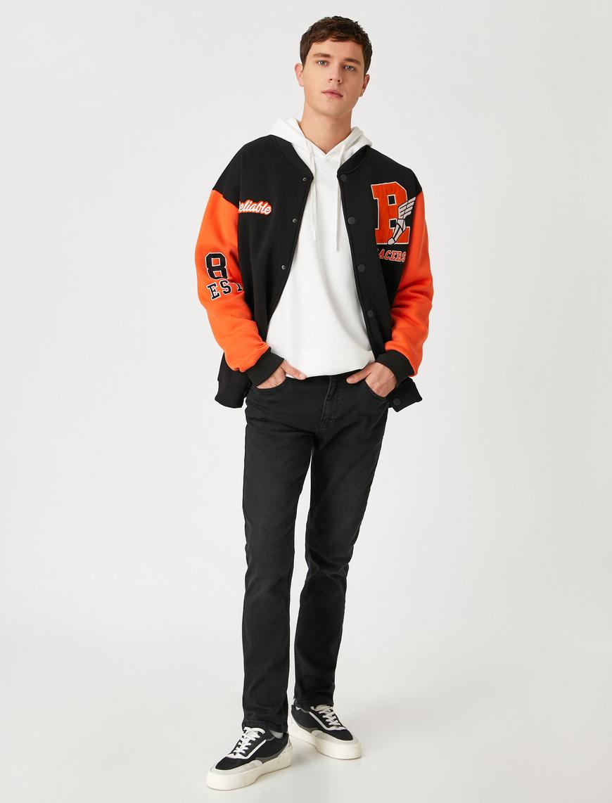   Slim Fit Kot Pantolon - Brad Jean