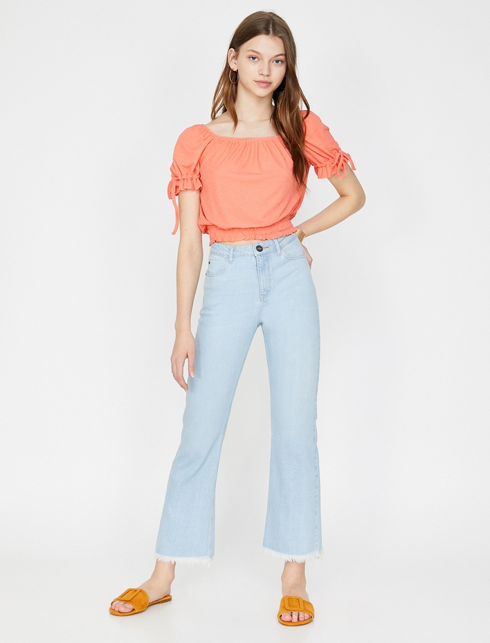  Flare Jean - İspanyol Paça Pantolon