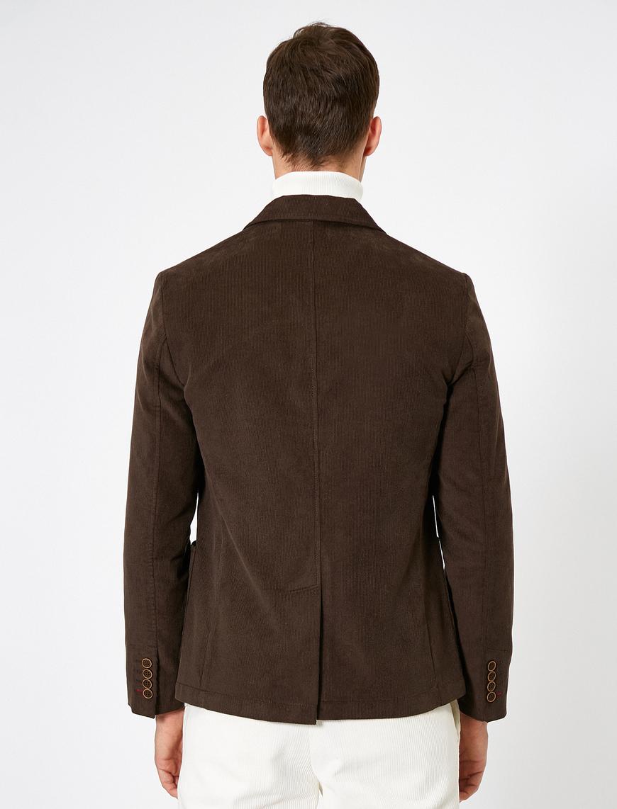   Düğme Detaylı Blazer Ceket