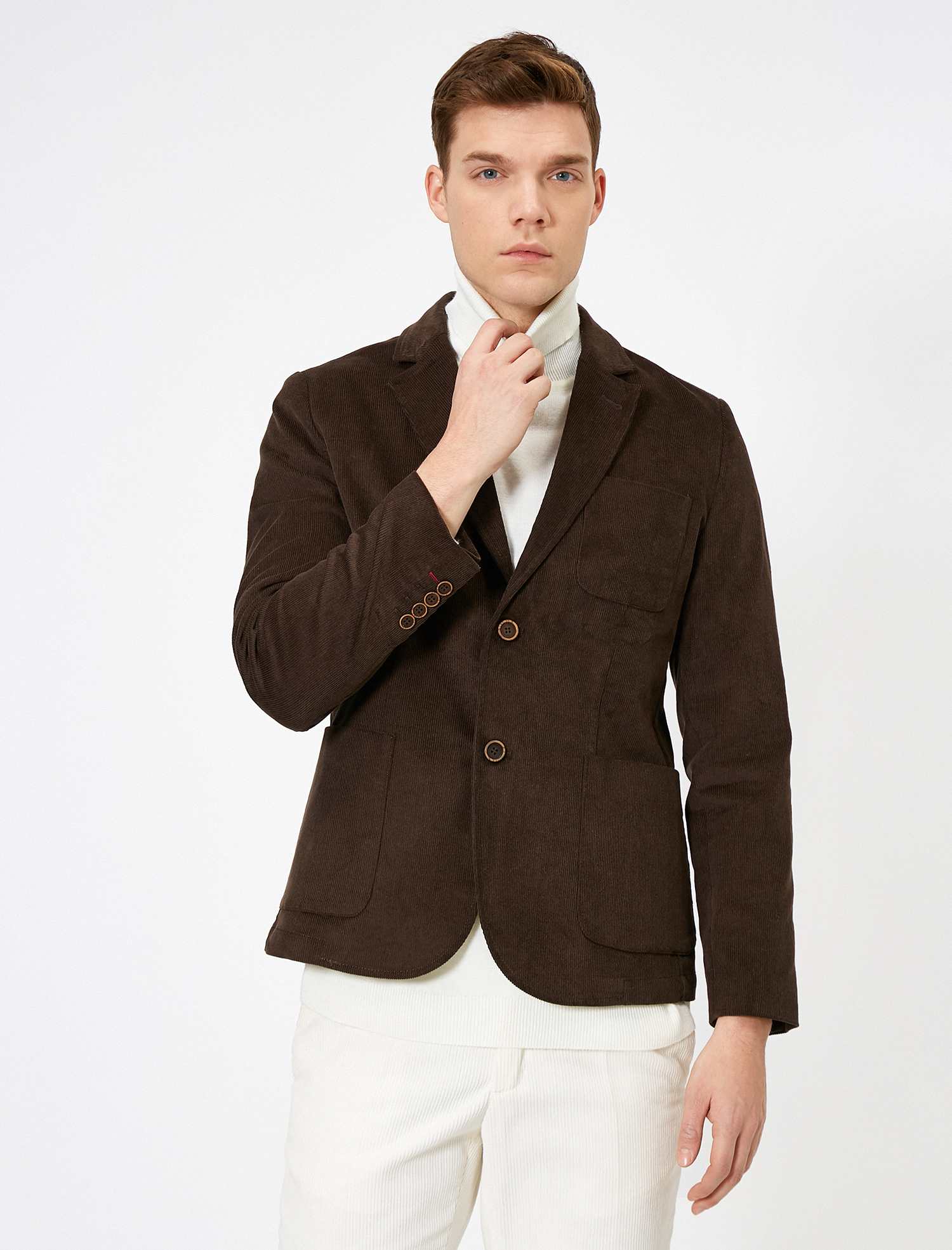   Düğme Detaylı Blazer Ceket