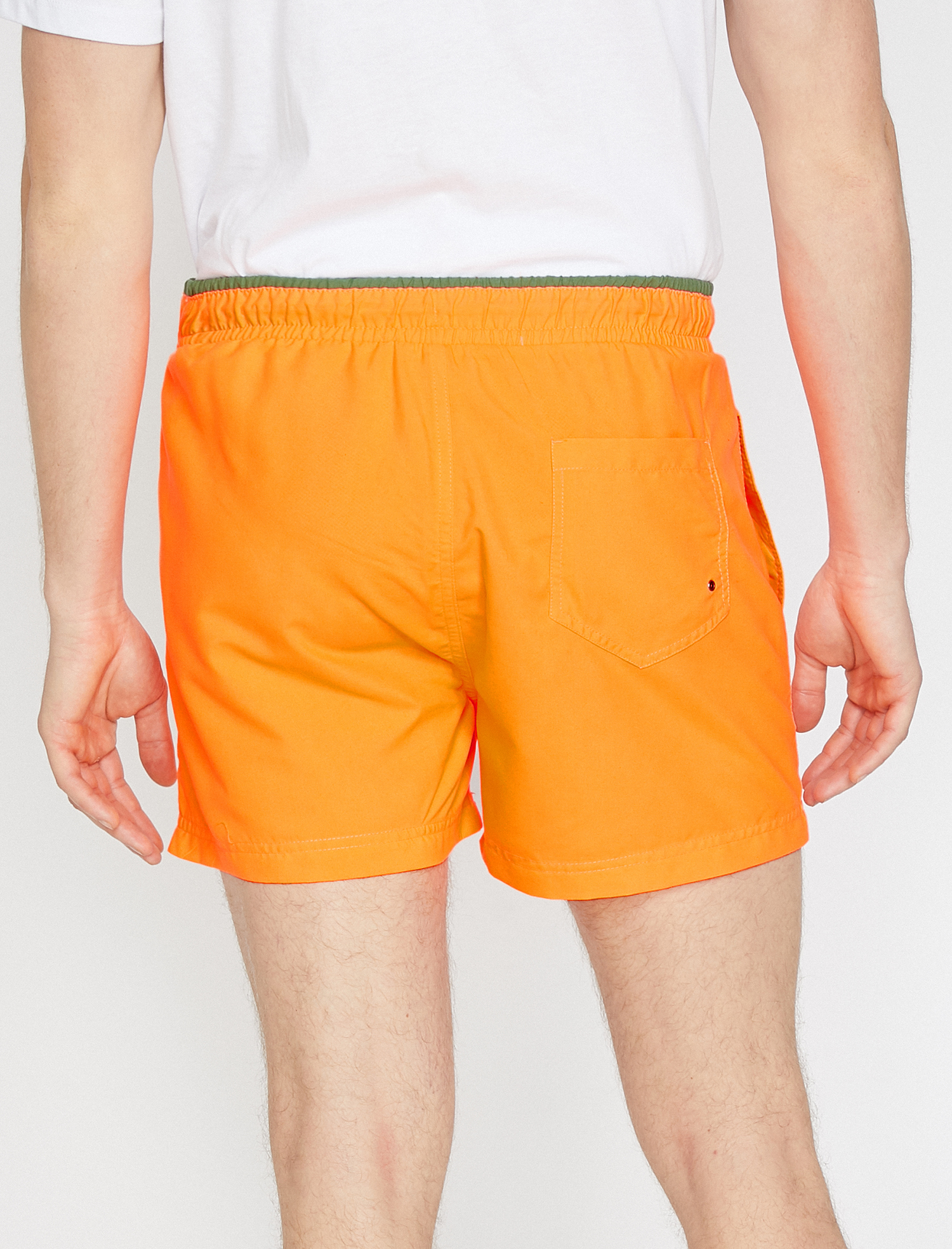   Deniz Şortu Beli Bağcıklı Cep Detaylı