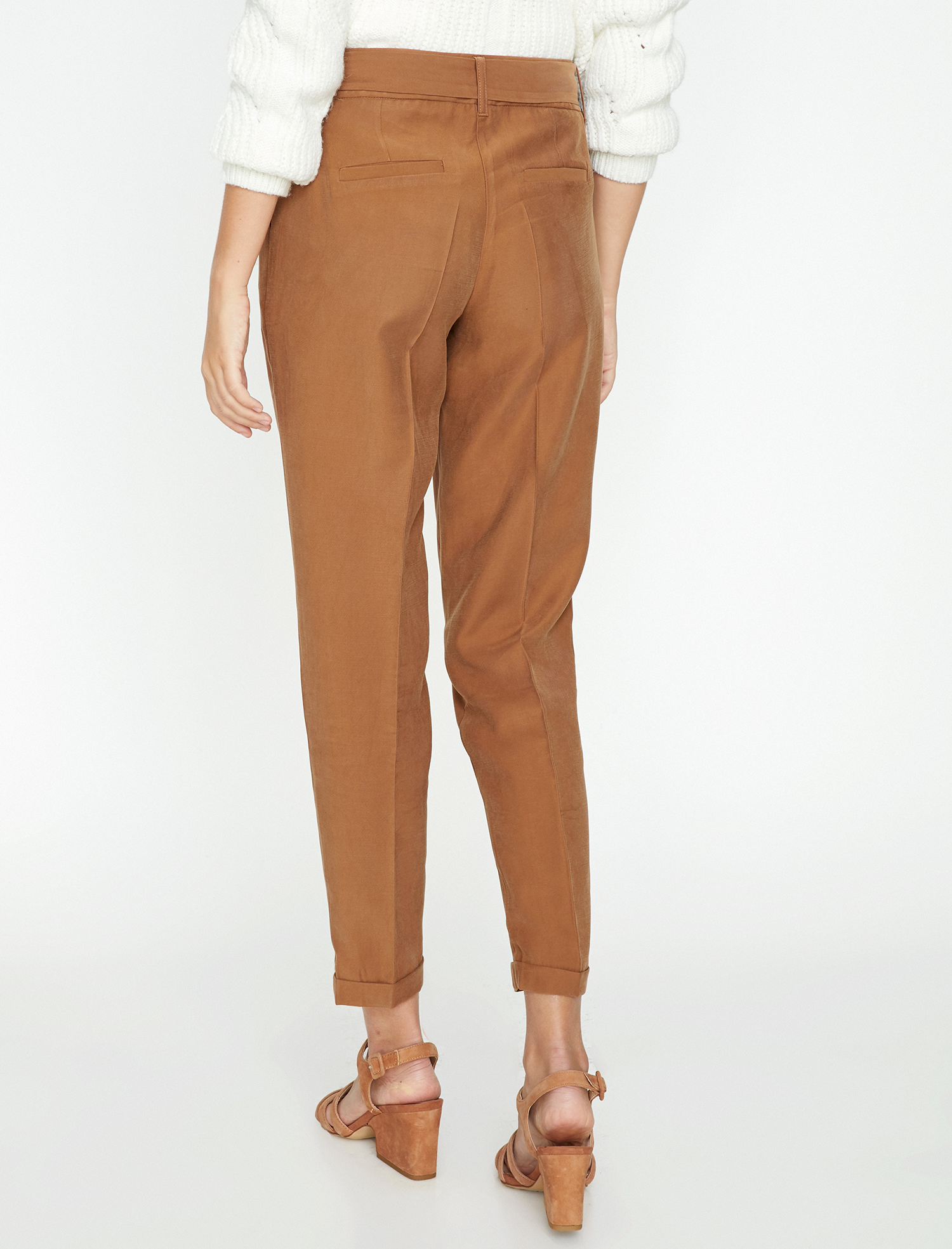   Beli Bağlamalı Pantolon