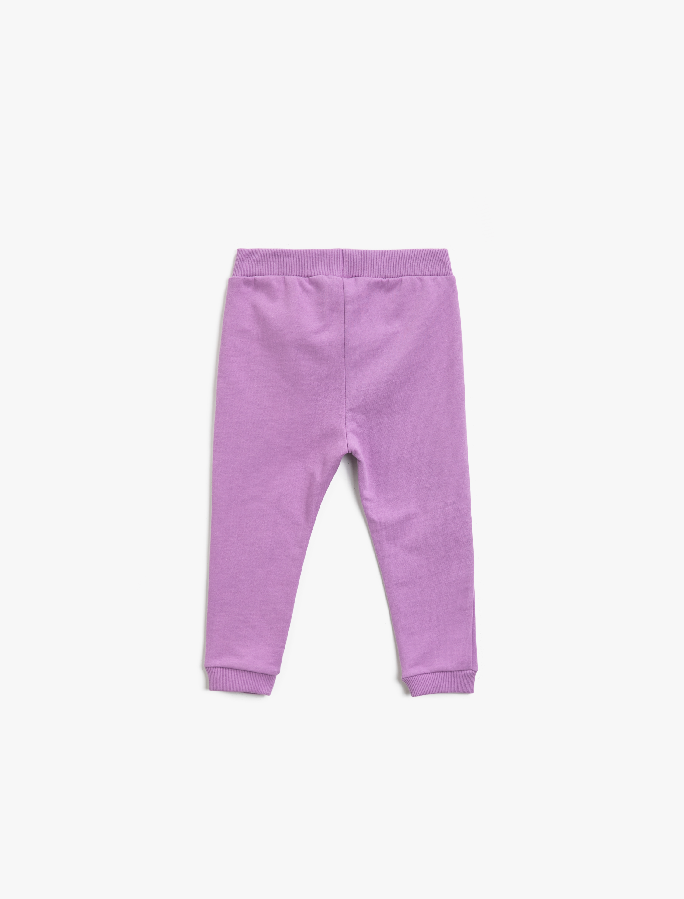  Kız Bebek Pamuklu Baskılı Eşofman Altı