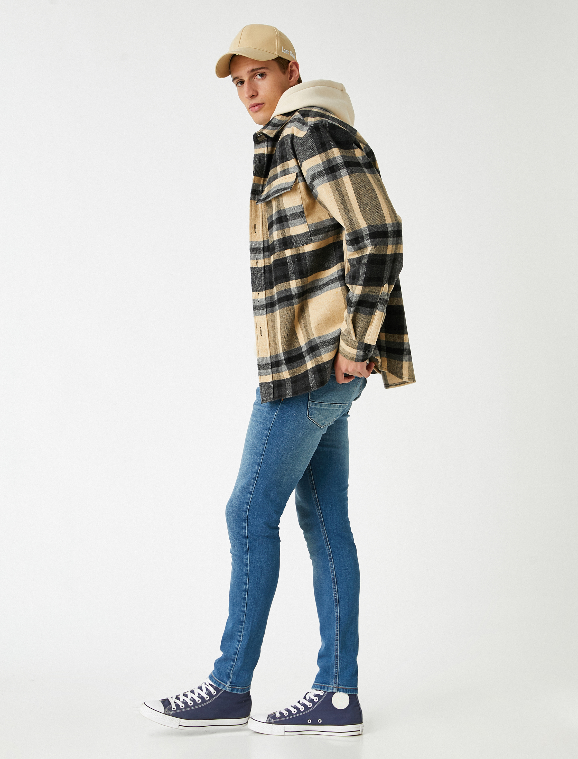   Skinny Fit Kot Pantolon - Michael Jean