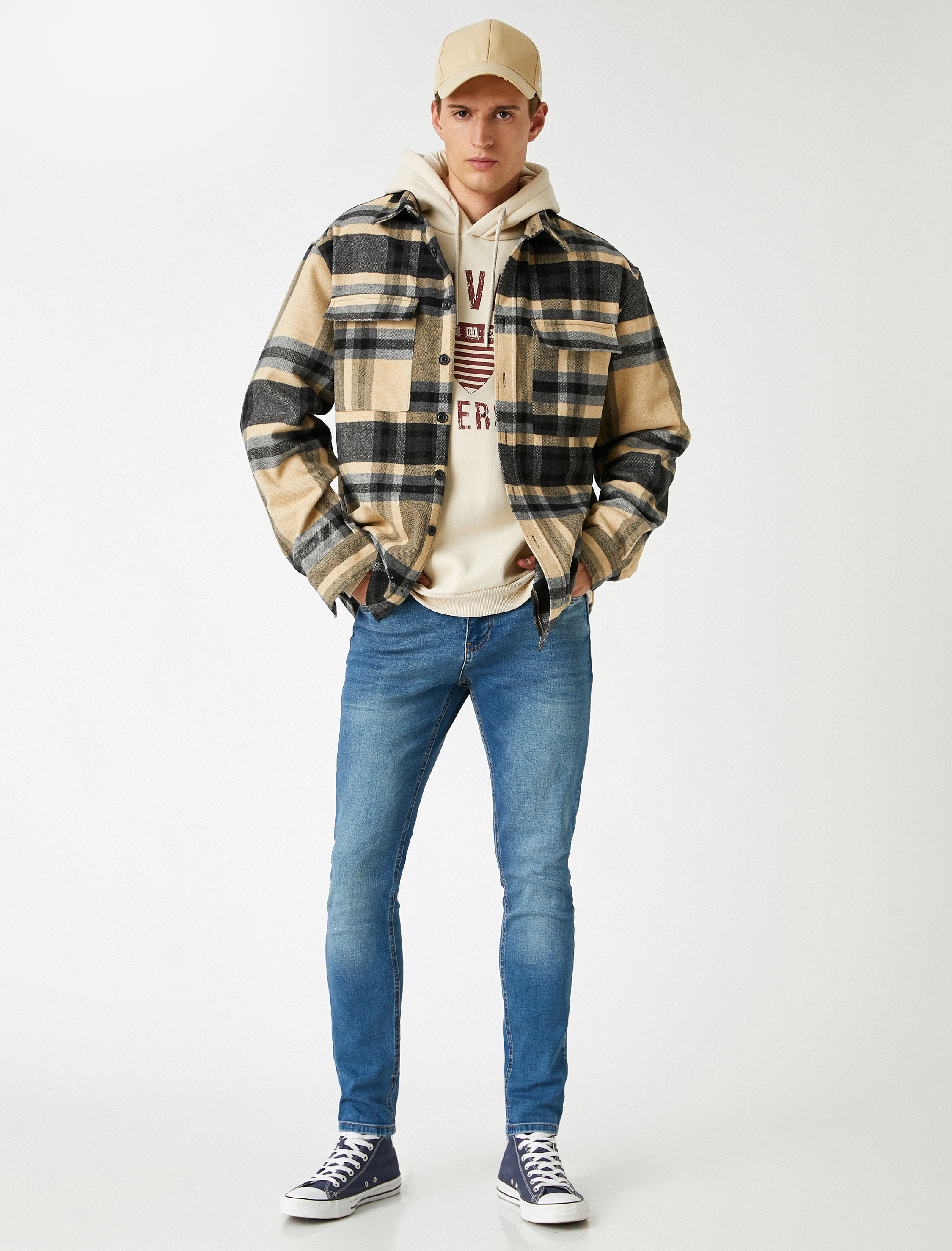   Skinny Fit Kot Pantolon - Michael Jean