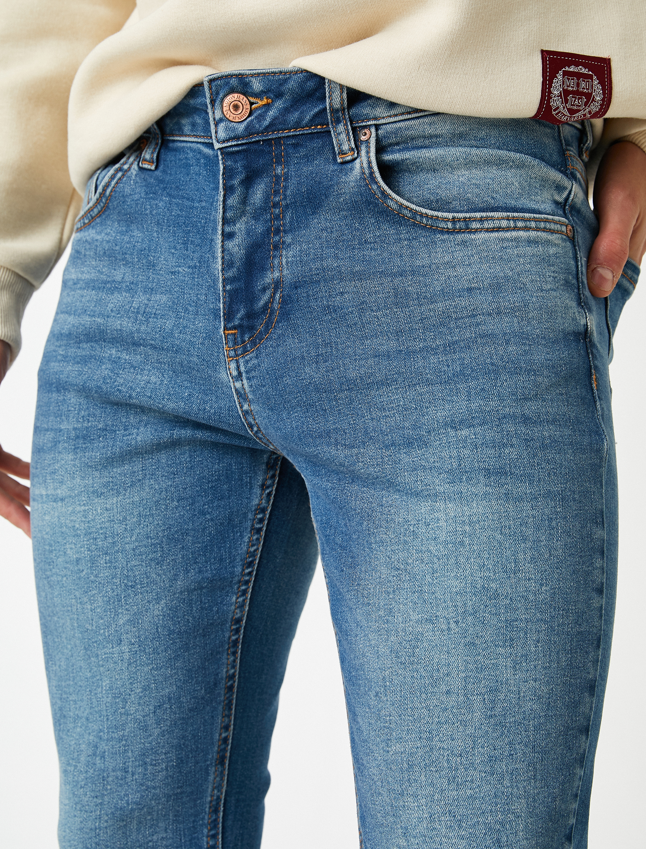   Skinny Fit Kot Pantolon - Michael Jean