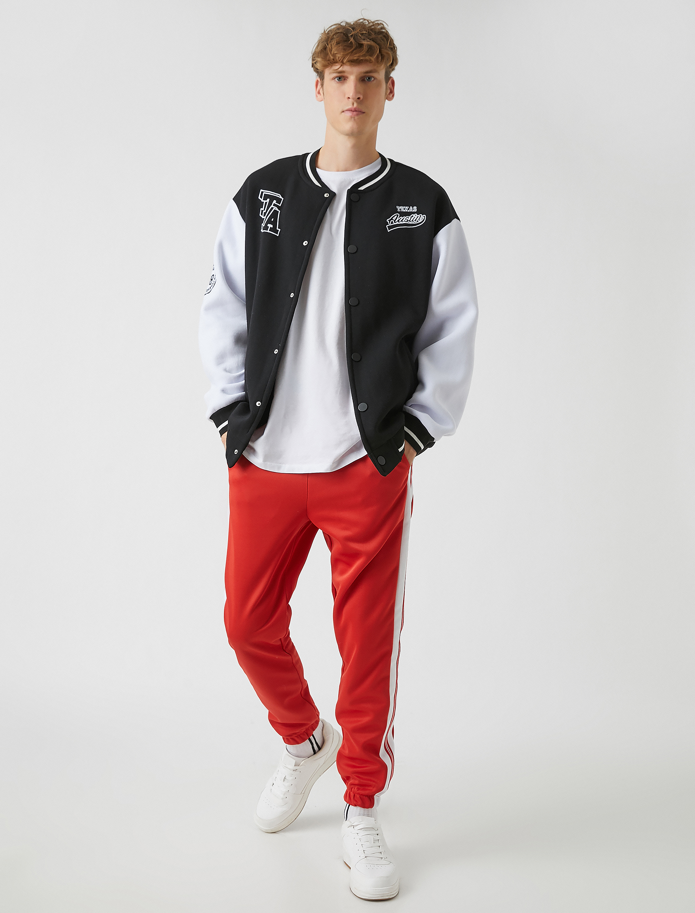 Şeritli Eşofman Altı