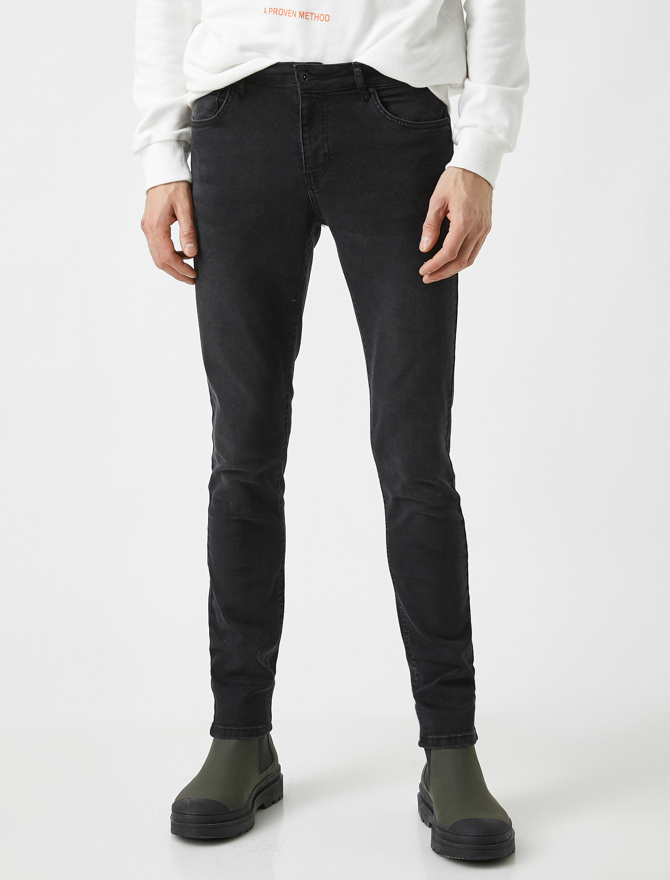   Skinny Fit Kot Pantolon - Michael Jean