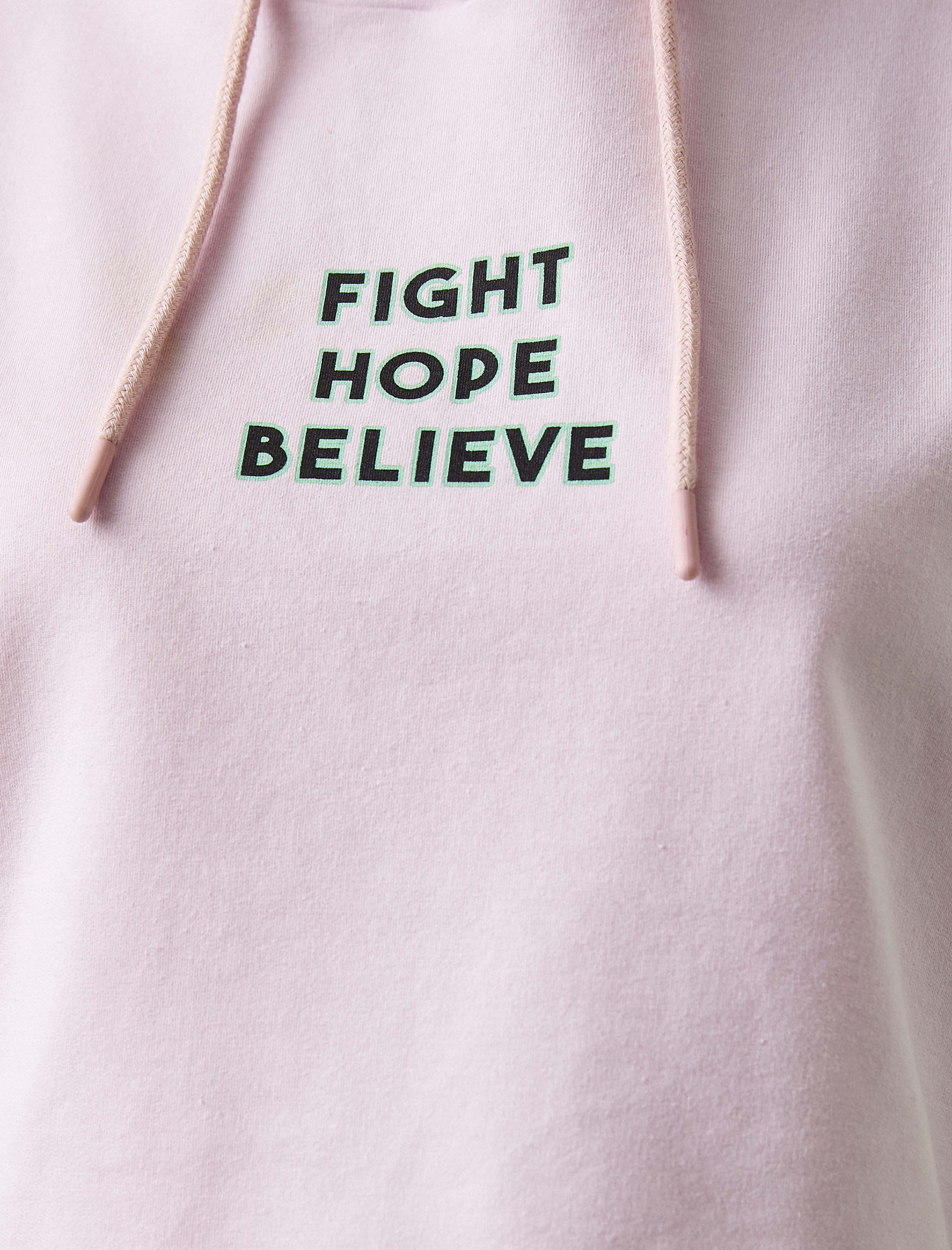   Kapüşonlu Atlet Sloganlı Pamuklu