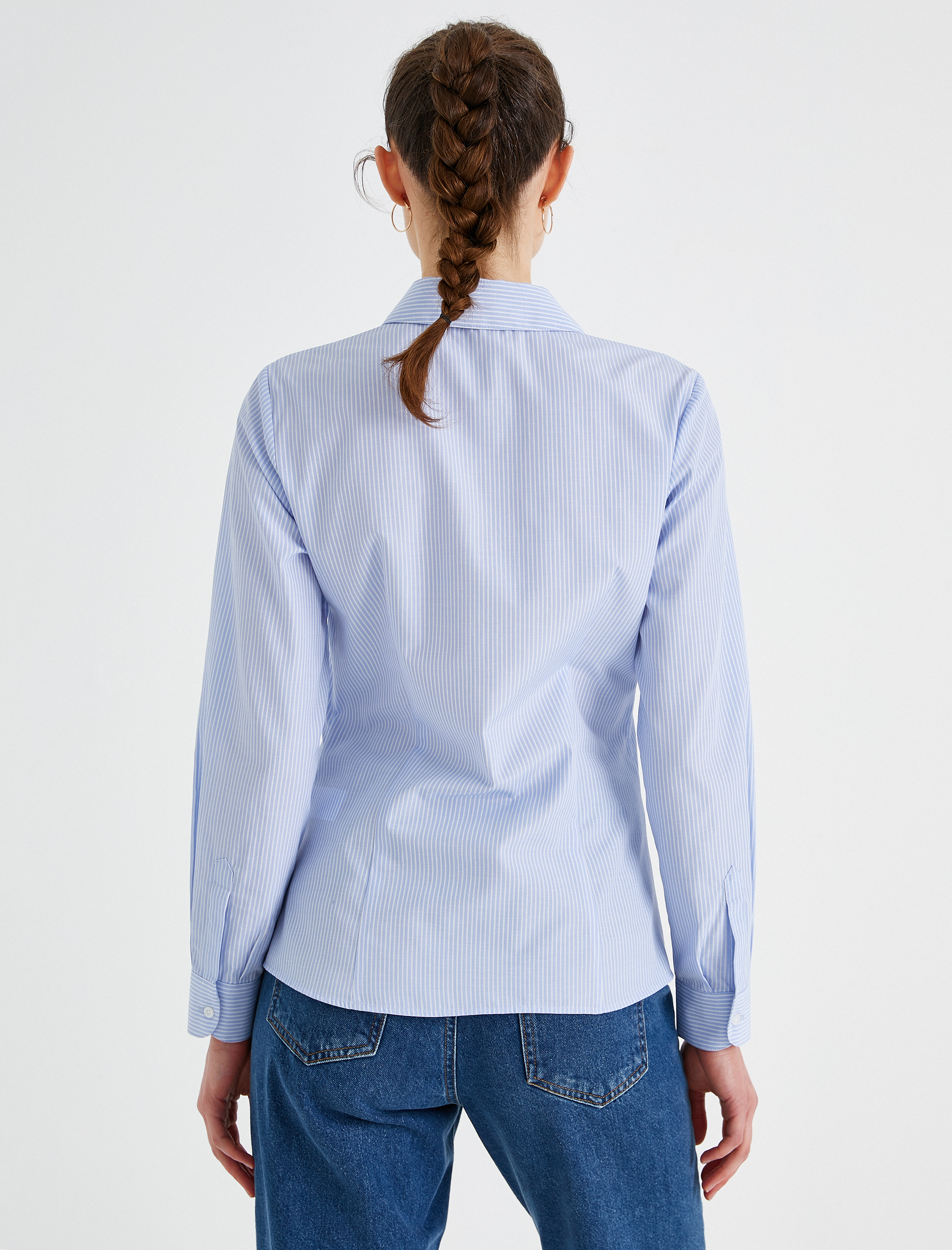   Çizgili Gömlek Pamuklu