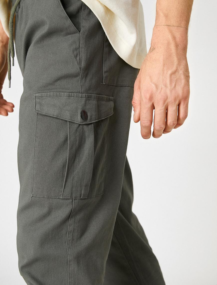   Tapered Fit Jogger Kargo Pantolon