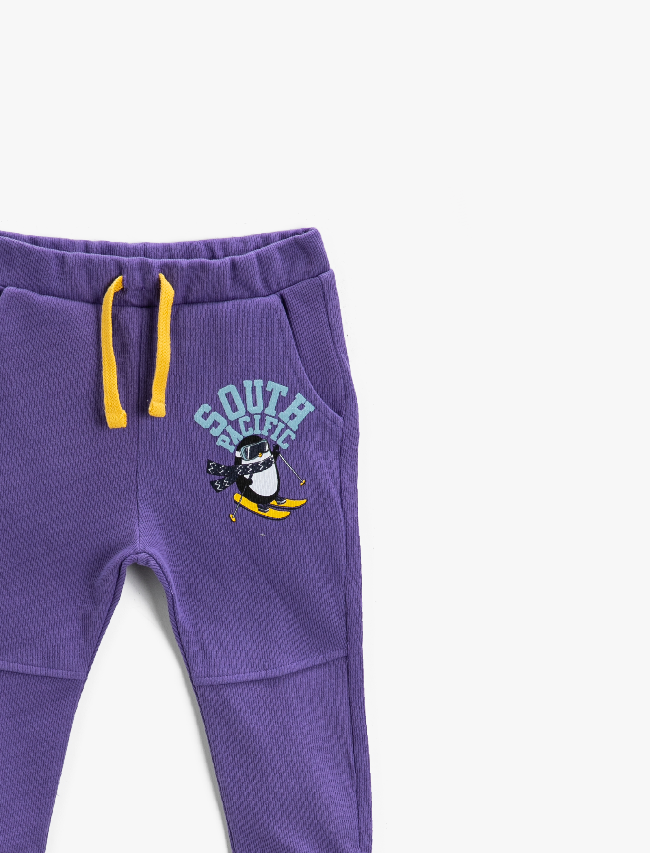  Erkek Bebek Jogger Eşofman Altı Pamuklu Belden Bağlamalı