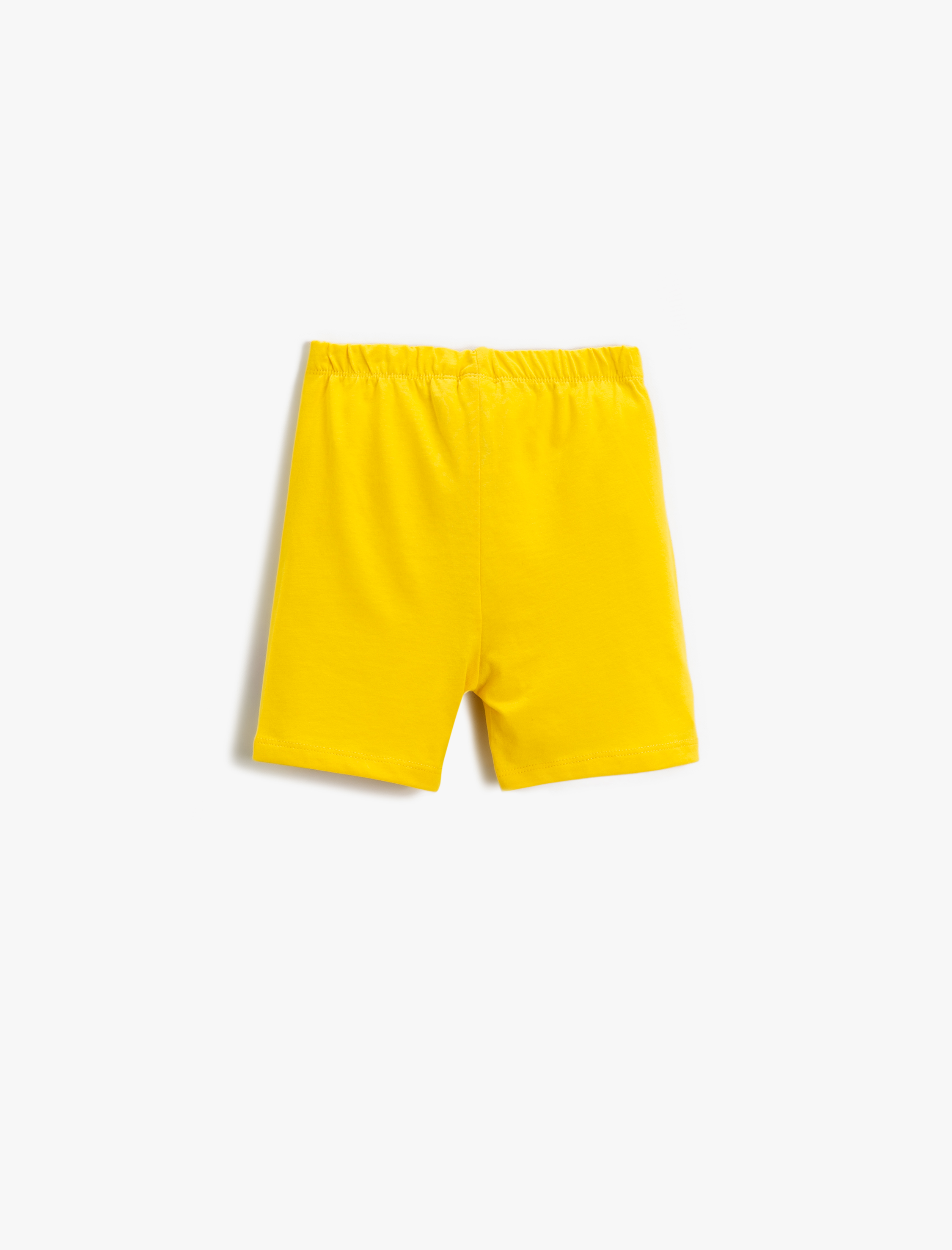  Erkek Bebek Slogan Baskılı Şort Pamuklu