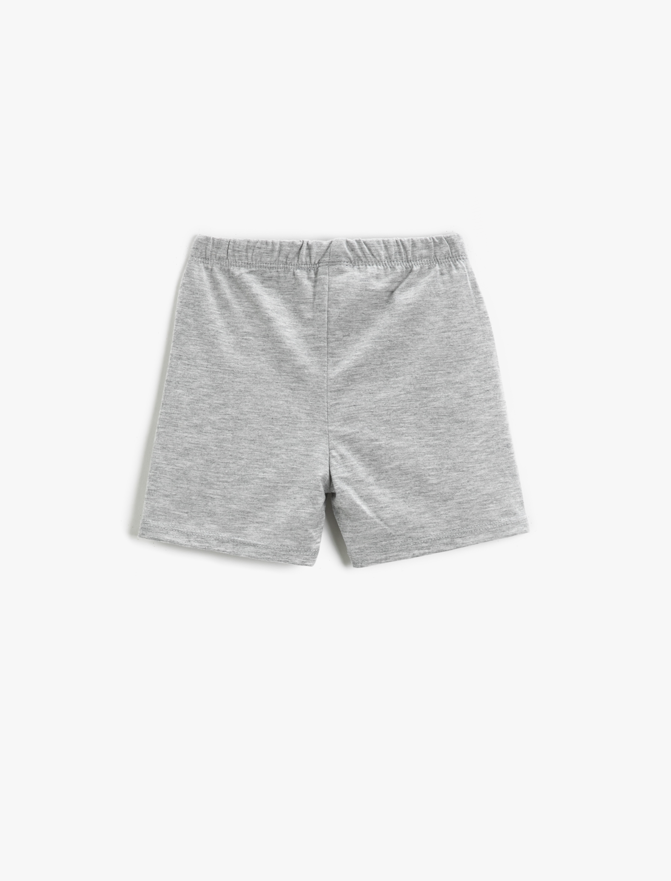  Erkek Bebek Dinozor Baskılı Beli Lastikli Şort