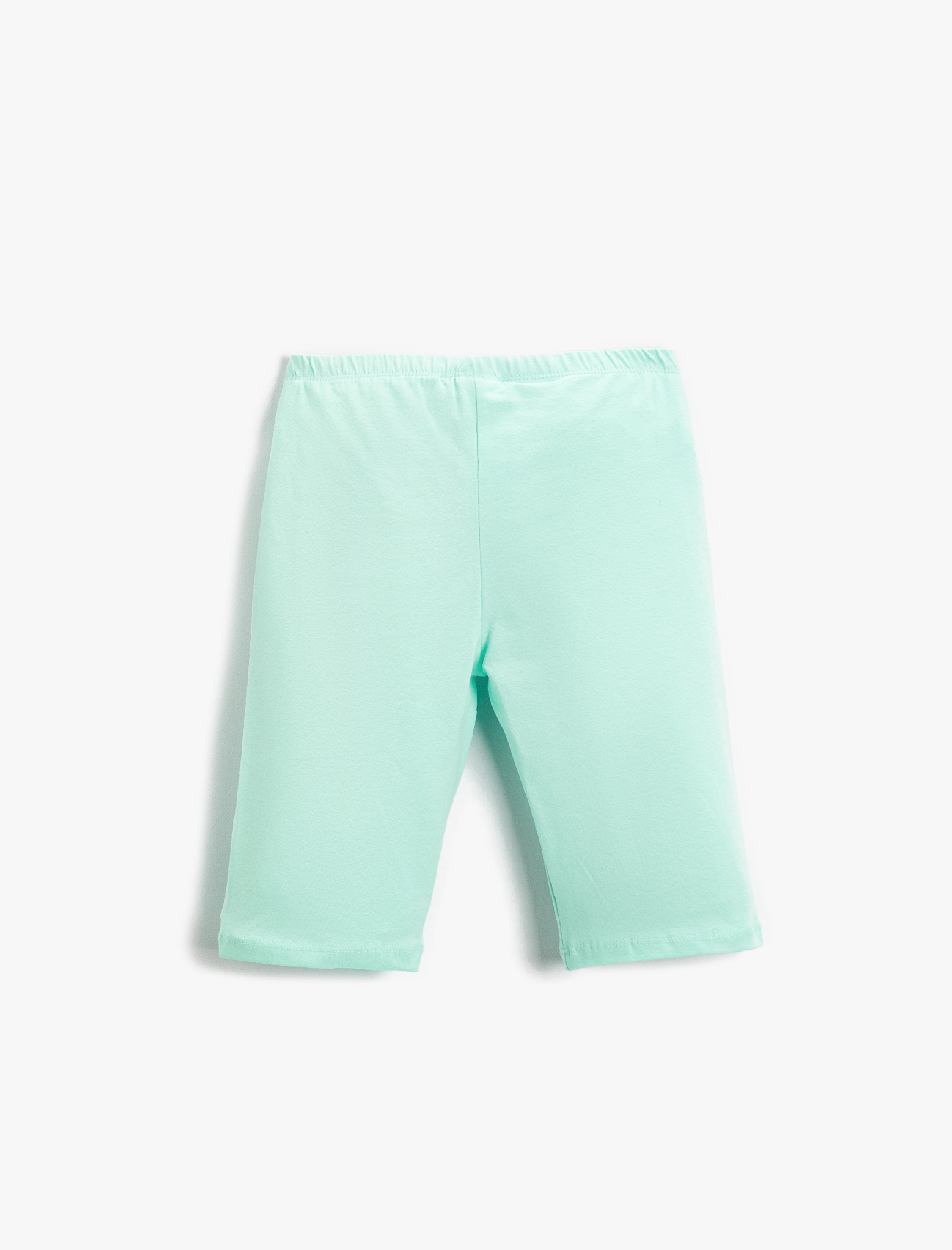  Kız Çocuk Kalp Baskılı Tayt Pamuklu