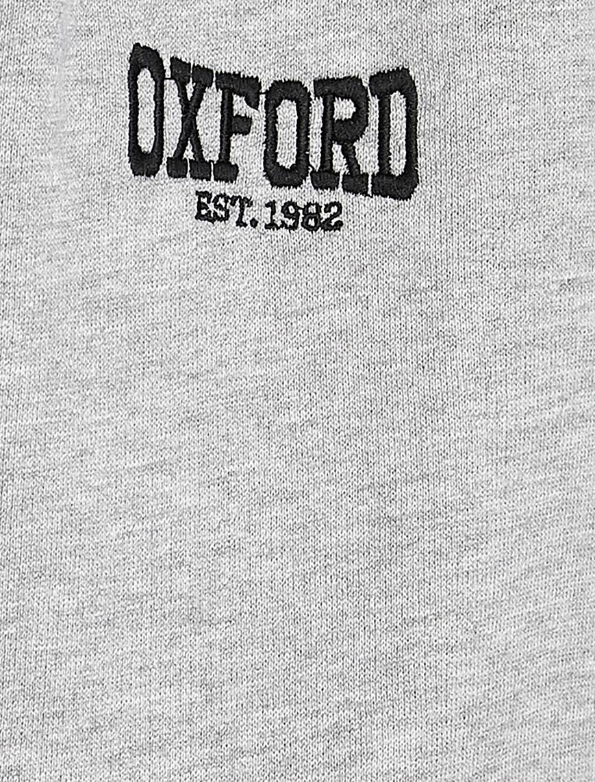   Kısa Kollu Fermuarlı Sweatshirt