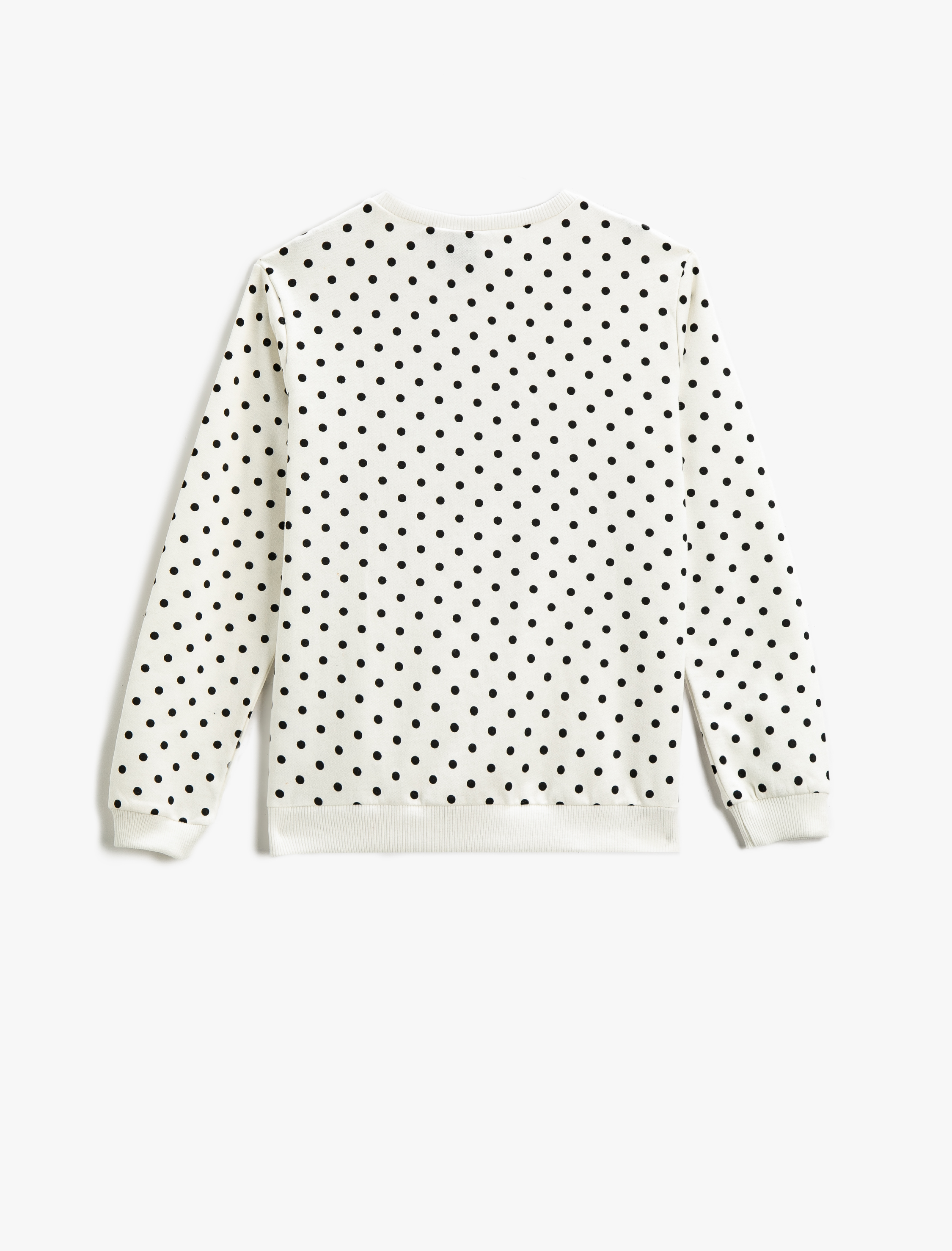  Kız Çocuk Minnie Mouse Baskılı Lisanslı Sweatshirt Pamuklu