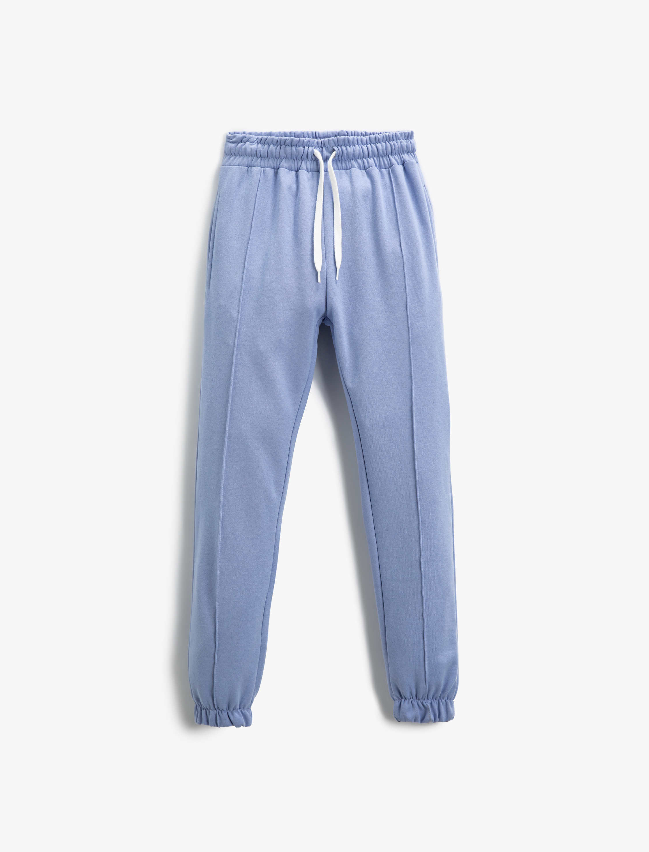  Kız Çocuk Basic Jogger Eşofman Altı Beli Bağlamalı