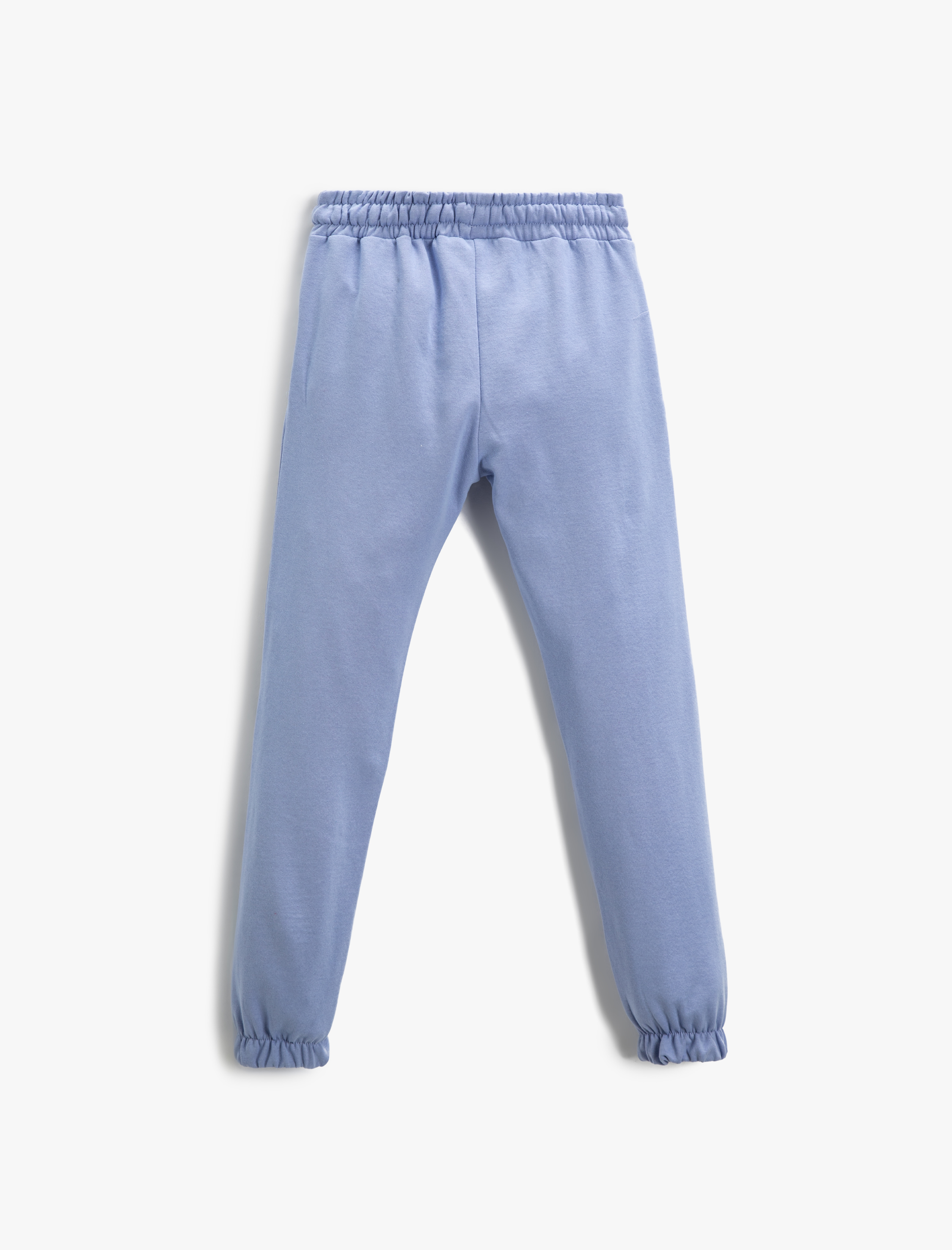  Kız Çocuk Basic Jogger Eşofman Altı Beli Bağlamalı