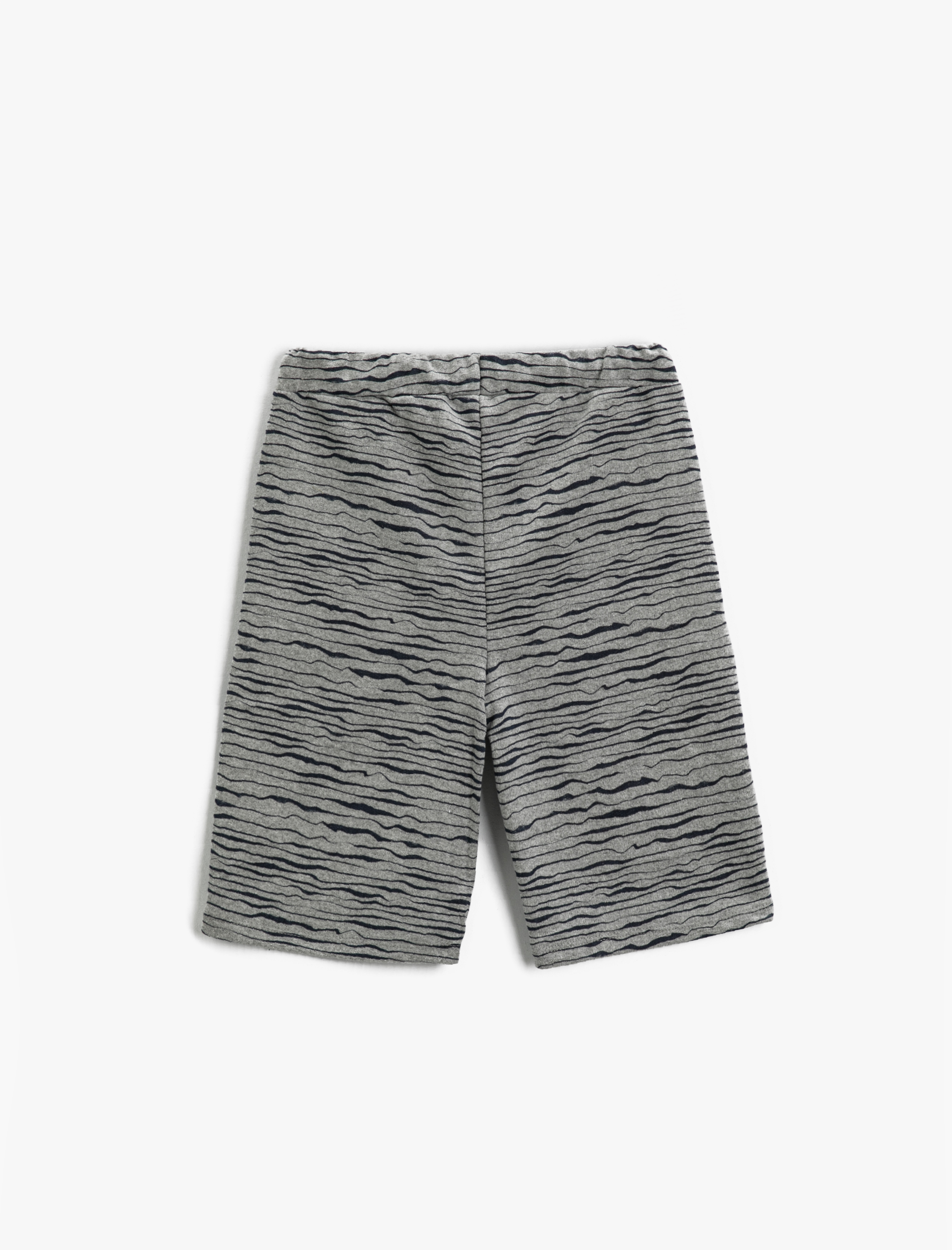  Erkek Çocuk Çizgili Bağcıklı Şort