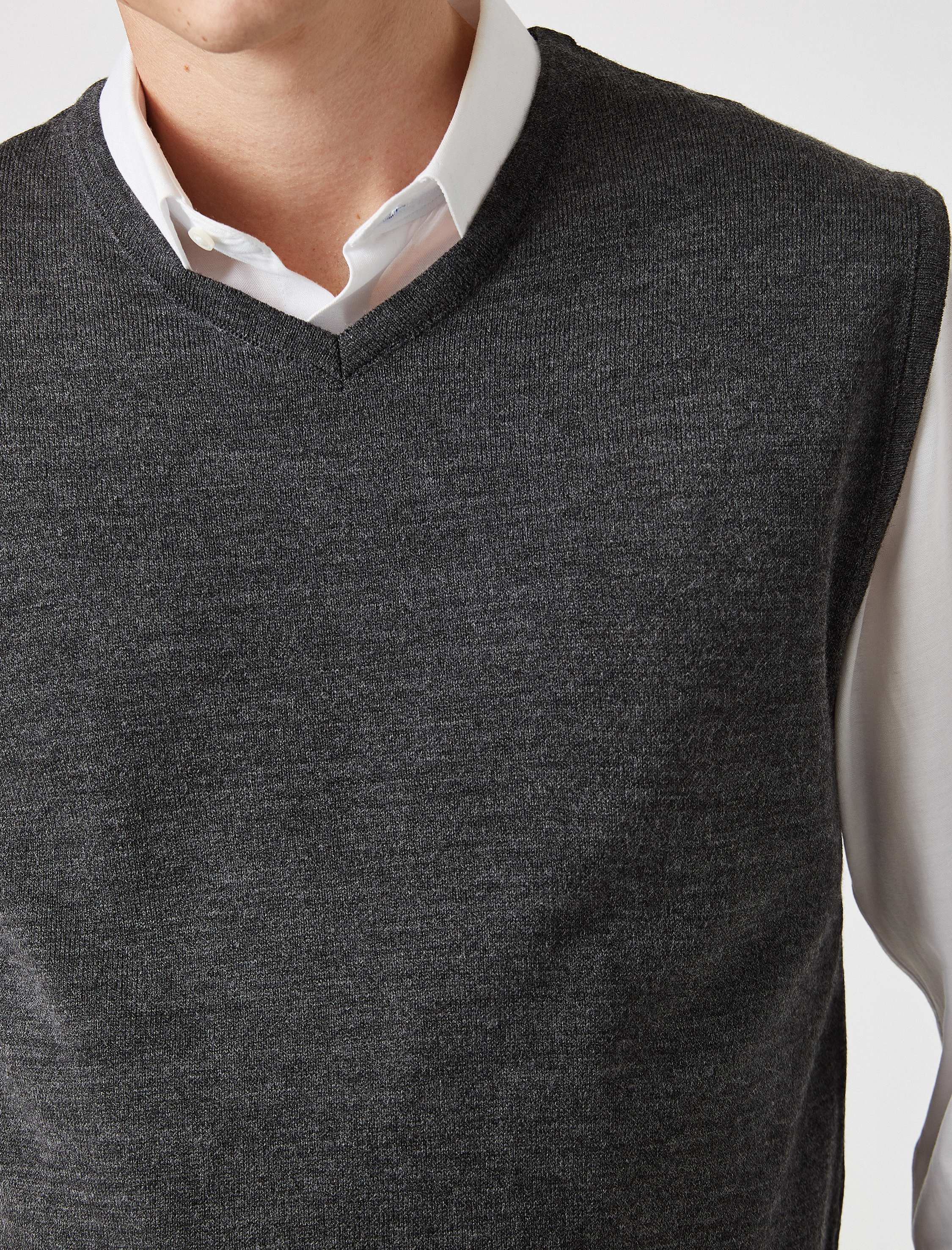 Triko Süveter V Yaka