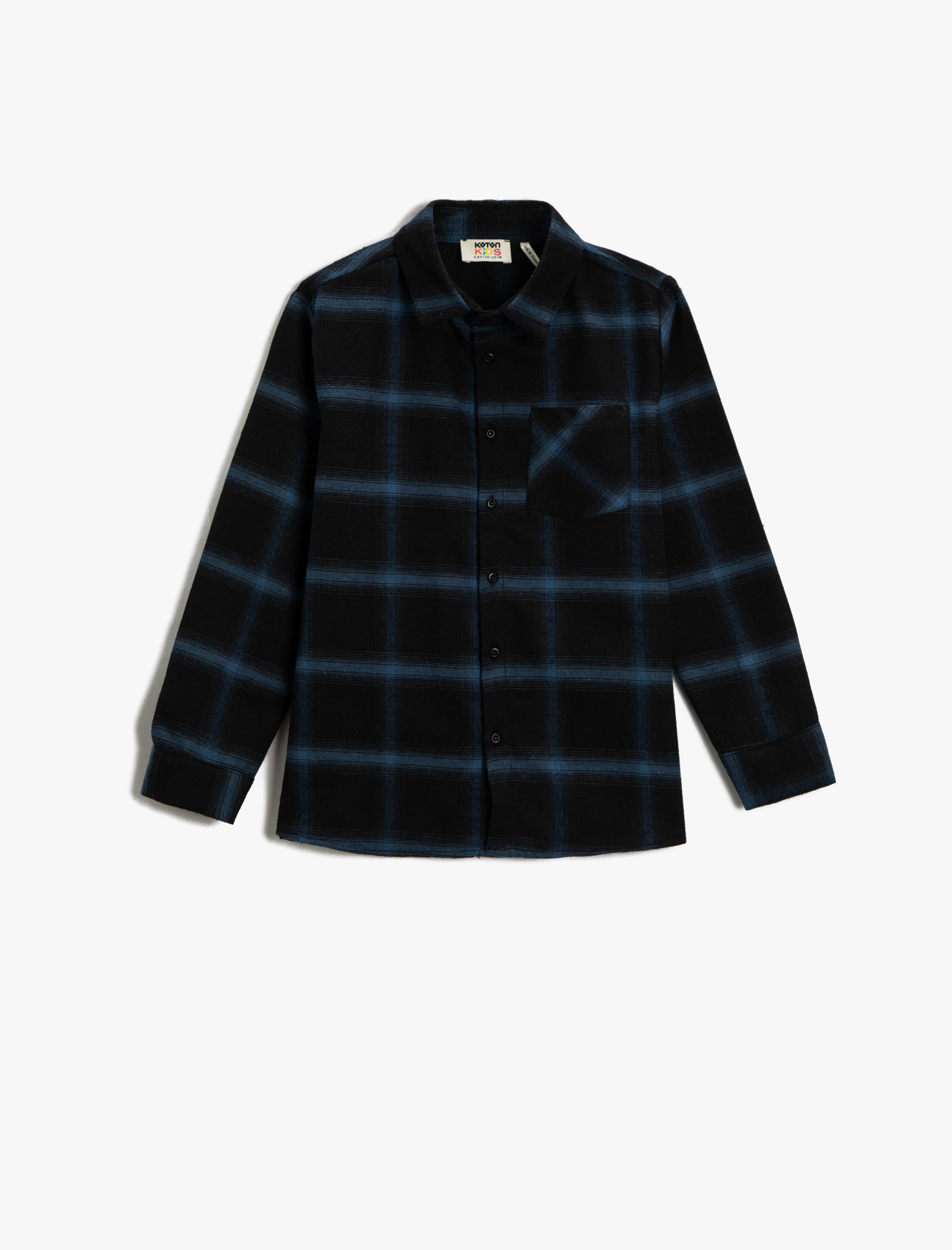  Erkek Çocuk Oduncu Gömleği Düğmeli